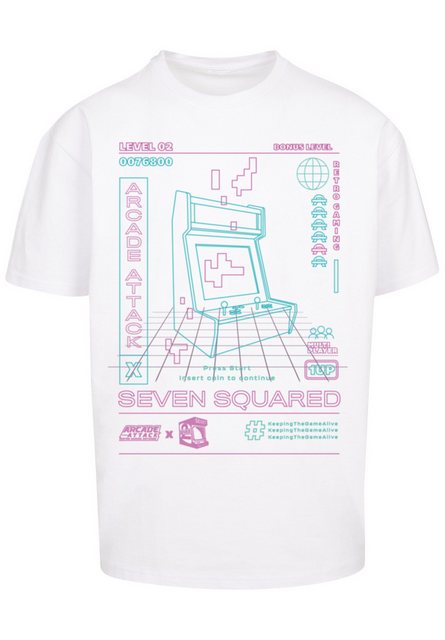 F4NT4STIC T-Shirt Arcade attack Retro Gaming SEVENSQUARED Print günstig online kaufen