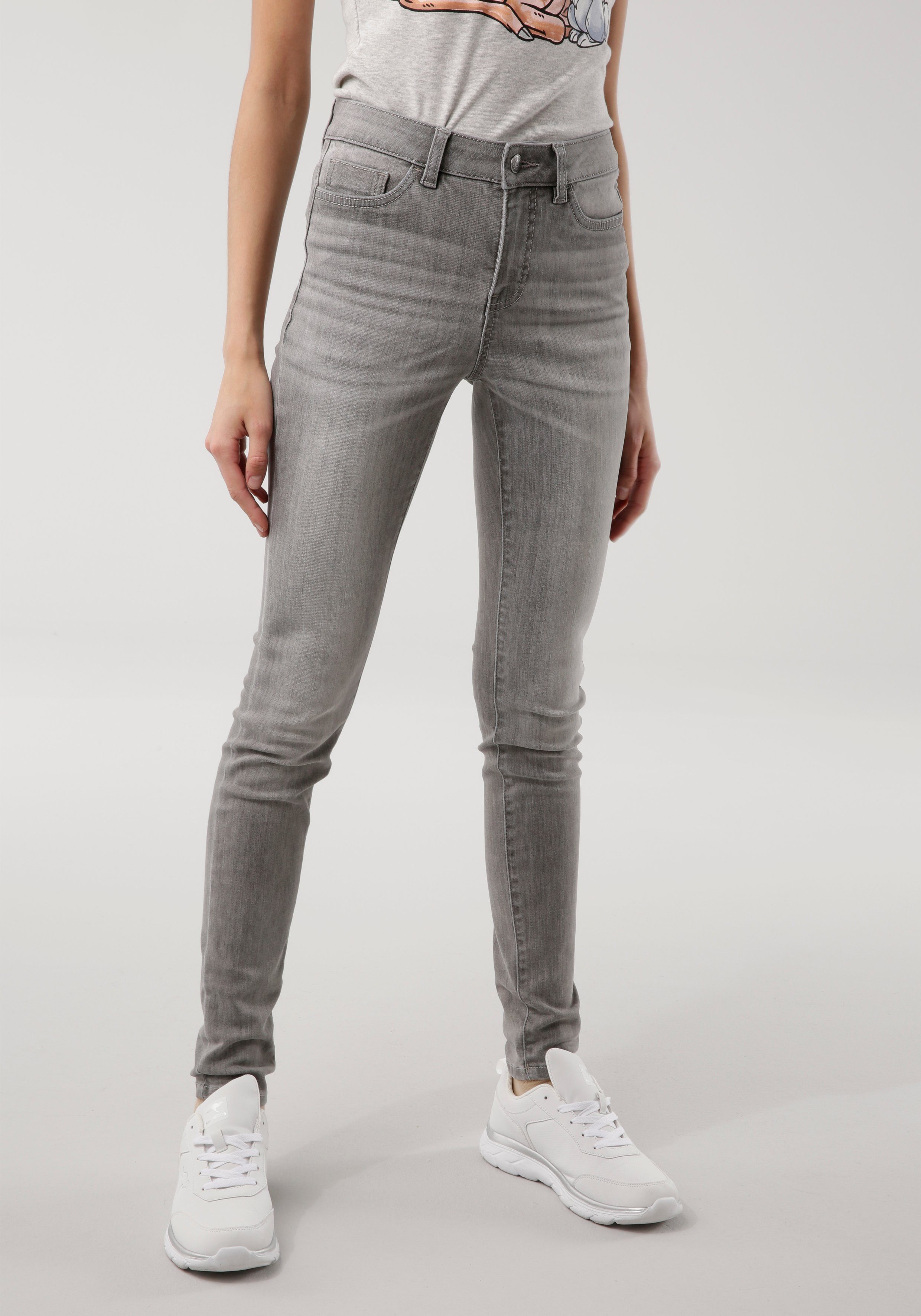 KangaROOS 5-Pocket-Jeans SUPER SKINNY HIGH RISE günstig online kaufen