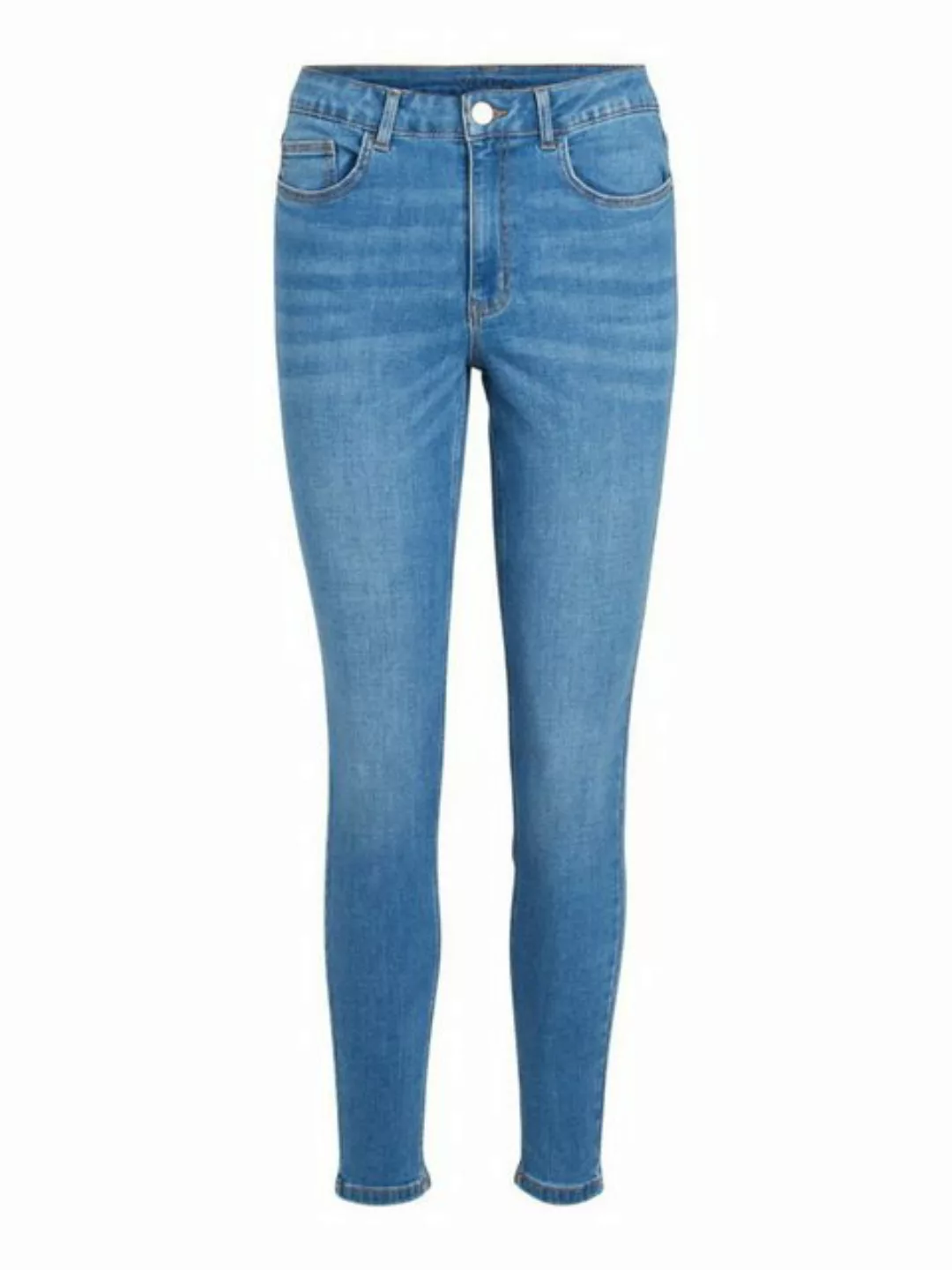 Vila 7/8-Jeans (1-tlg) Plain/ohne Details günstig online kaufen
