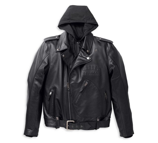 HARLEY-DAVIDSON Motorradjacke Herren Potomac 3-in-1 Leder Protektorenjacke günstig online kaufen