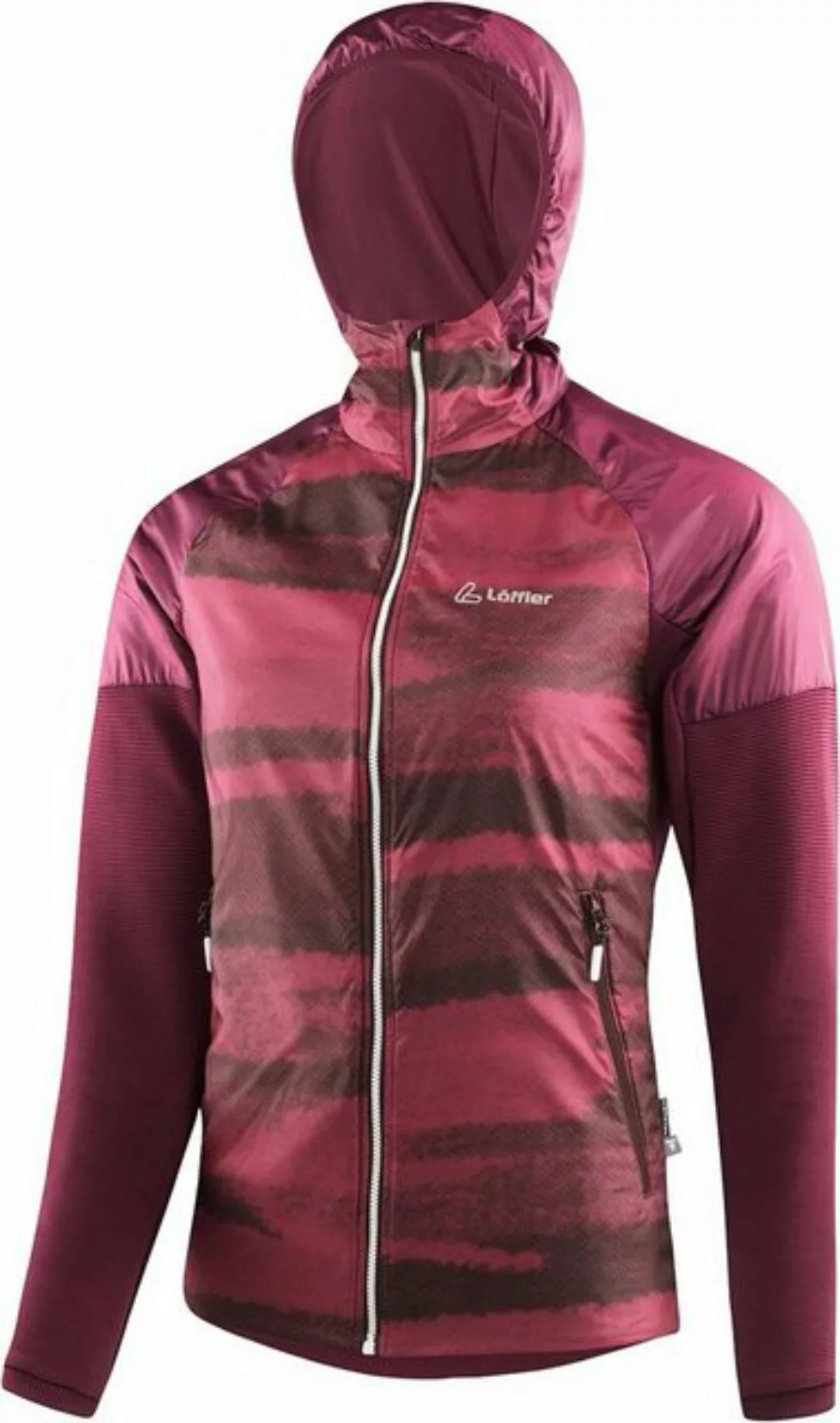 Löffler Funktionsjacke W HOODED HYBRIDJACKET LUMINA P PURPUR günstig online kaufen