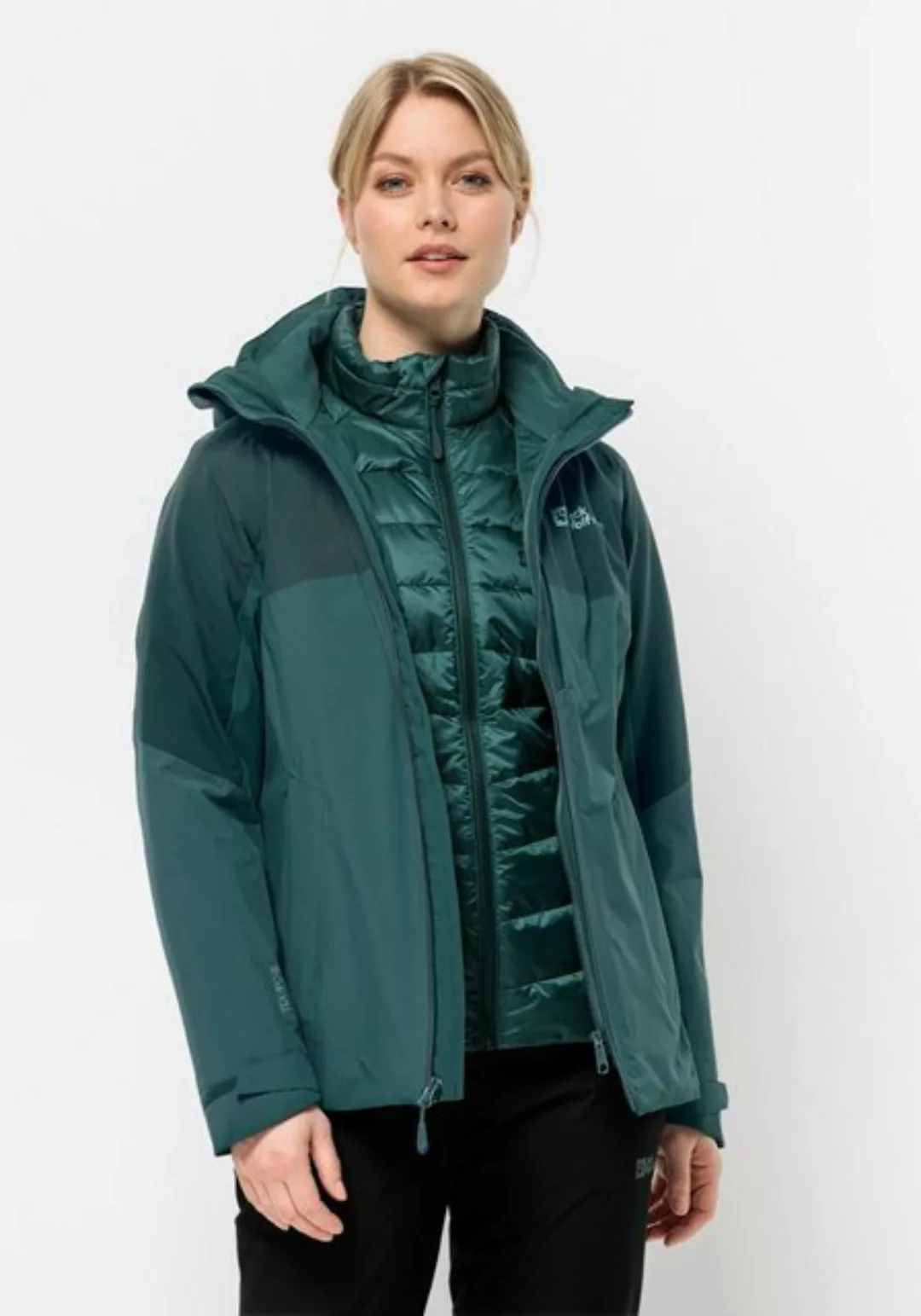 Jack Wolfskin 3-in-1-Funktionsjacke FELDBERG 3IN1 JKT W (2 teilig) günstig online kaufen