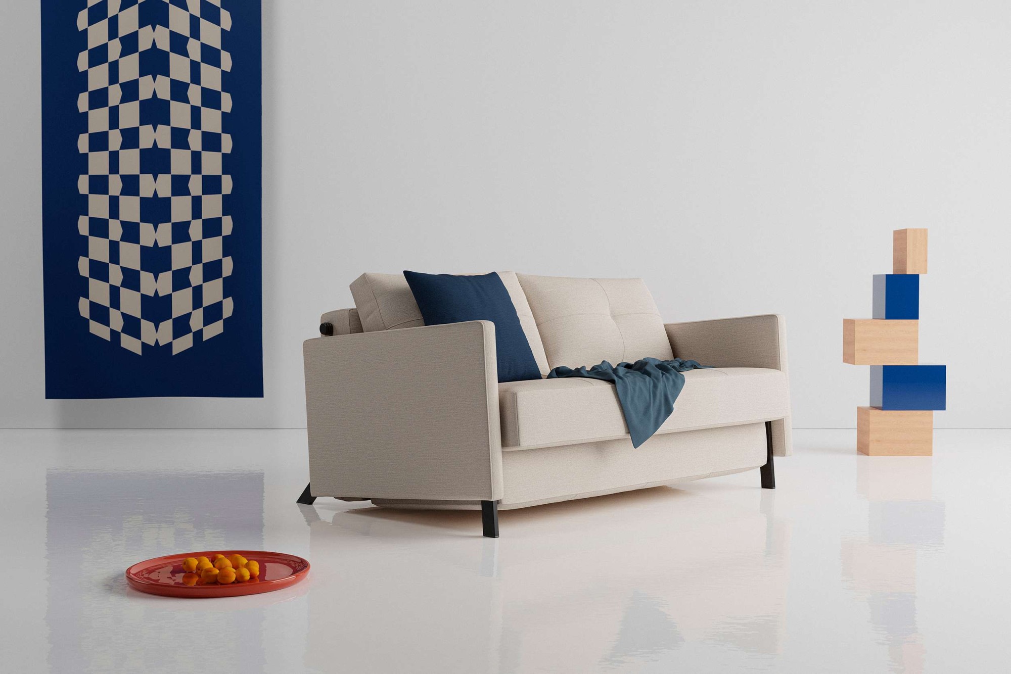 INNOVATION LIVING ™ Schlafsofa »Cubed Klappsofa, hochwertige Schlaffunktion günstig online kaufen