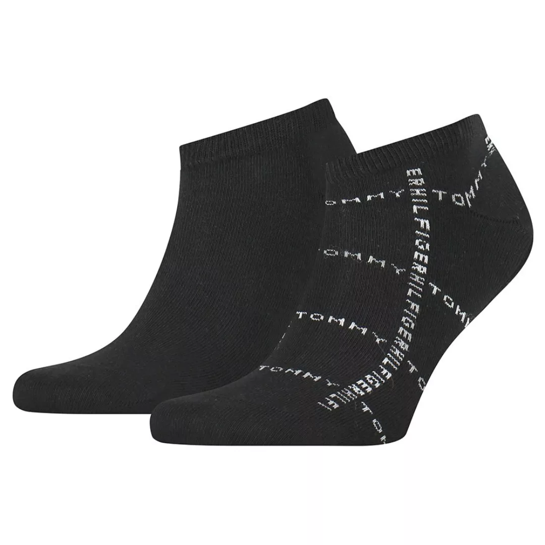 Tommy Hilfiger Sneaker Grid Socken 2 Paare EU 39-42 Black günstig online kaufen