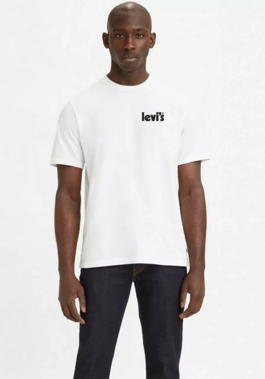 Levi's® Plus Rundhalsshirt BIG SS RELAXED FIT TEE mit Logoprint günstig online kaufen