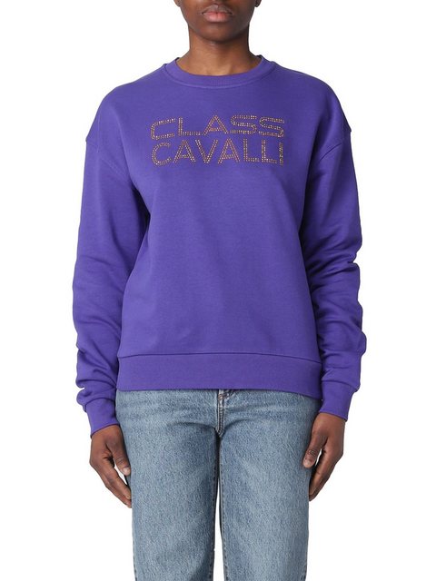 Cavalli Class Sweatshirt Cavalli Class Sweatshirt blau Damen günstig online kaufen