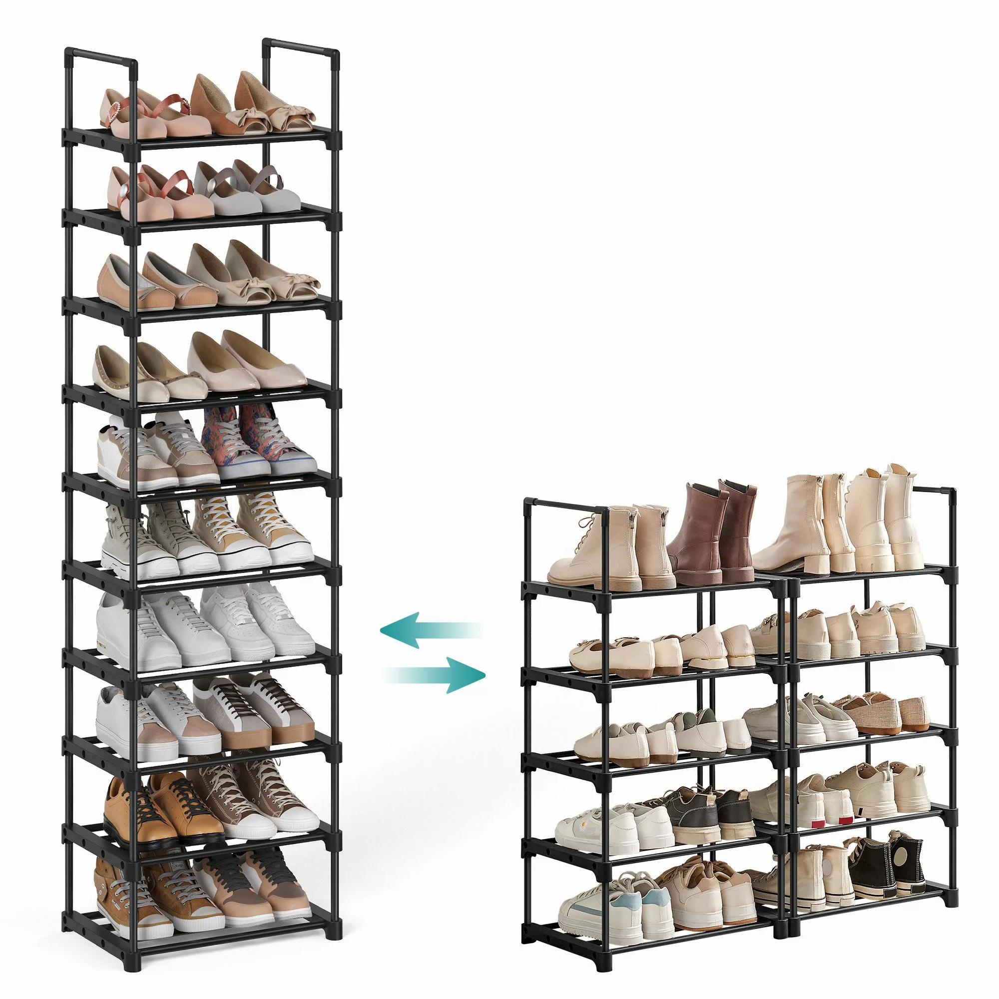 SONGMICS Schuhregal Schuh-Organizer, Schuhregal mit 6/10 günstig online kaufen