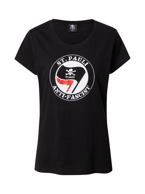 St. Pauli T-Shirt Anti Fascist (1-tlg) Plain/ohne Details günstig online kaufen