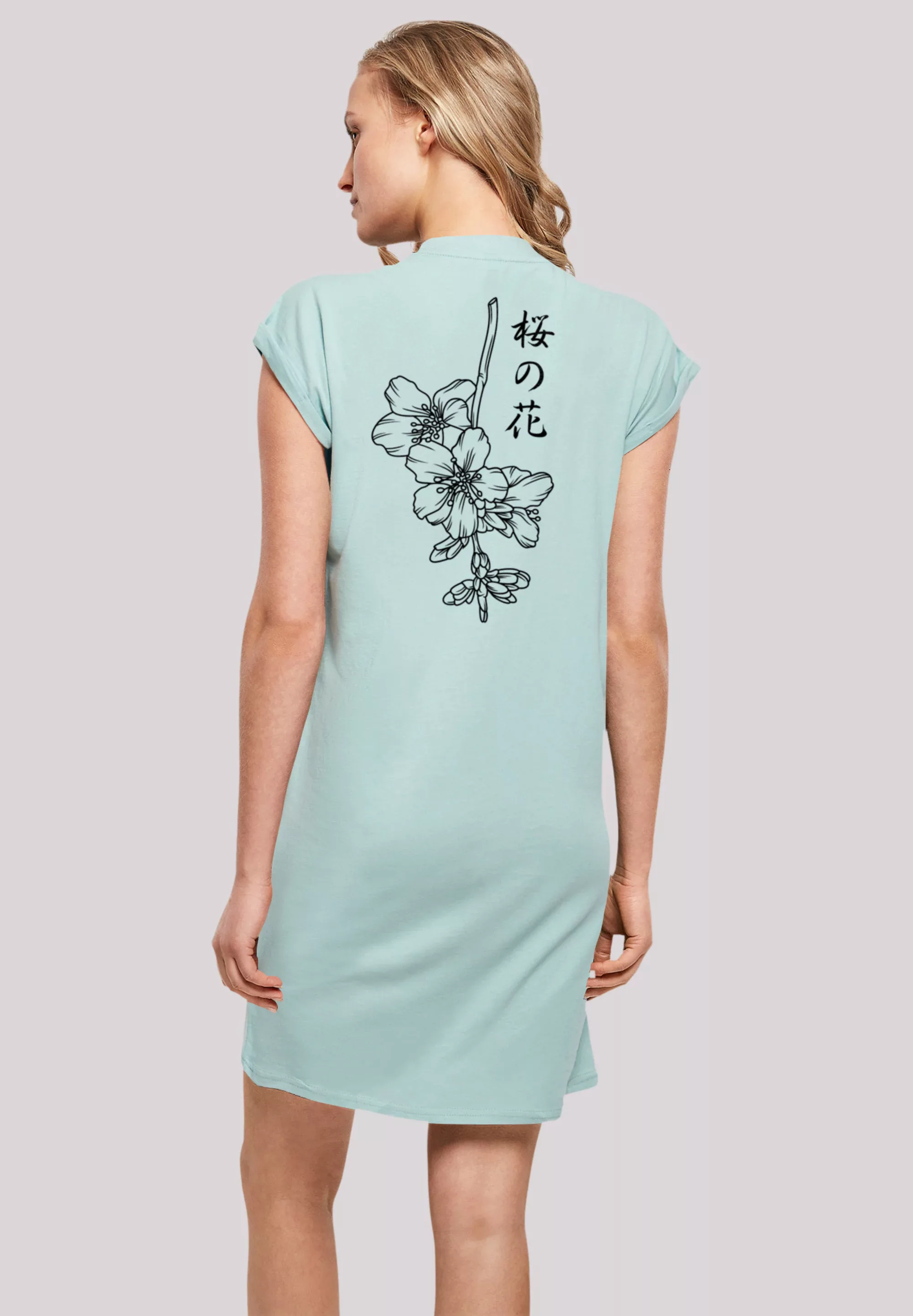 F4NT4STIC Shirtkleid "Japan Flower" günstig online kaufen
