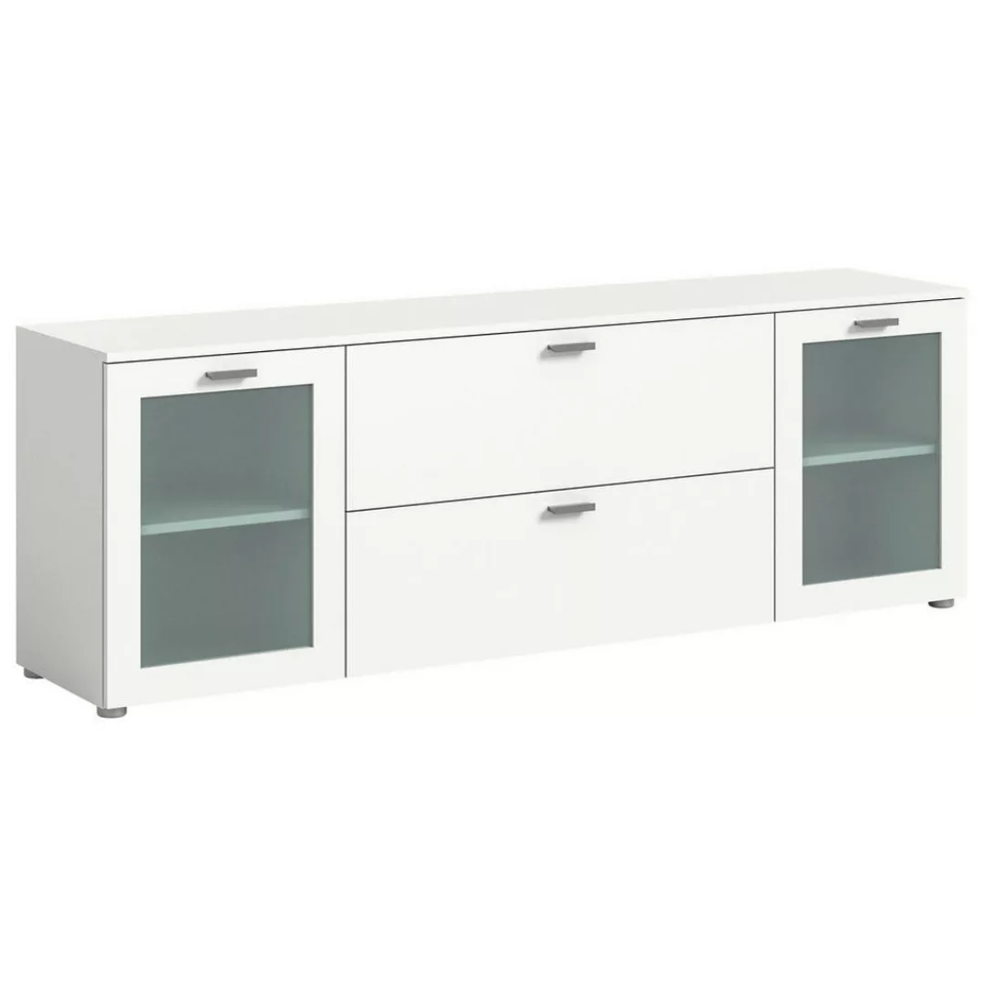 Lowboard ¦ weiß ¦ Maße (cm): B: 180 H: 62 Kommoden & Sideboards > Lowboards günstig online kaufen