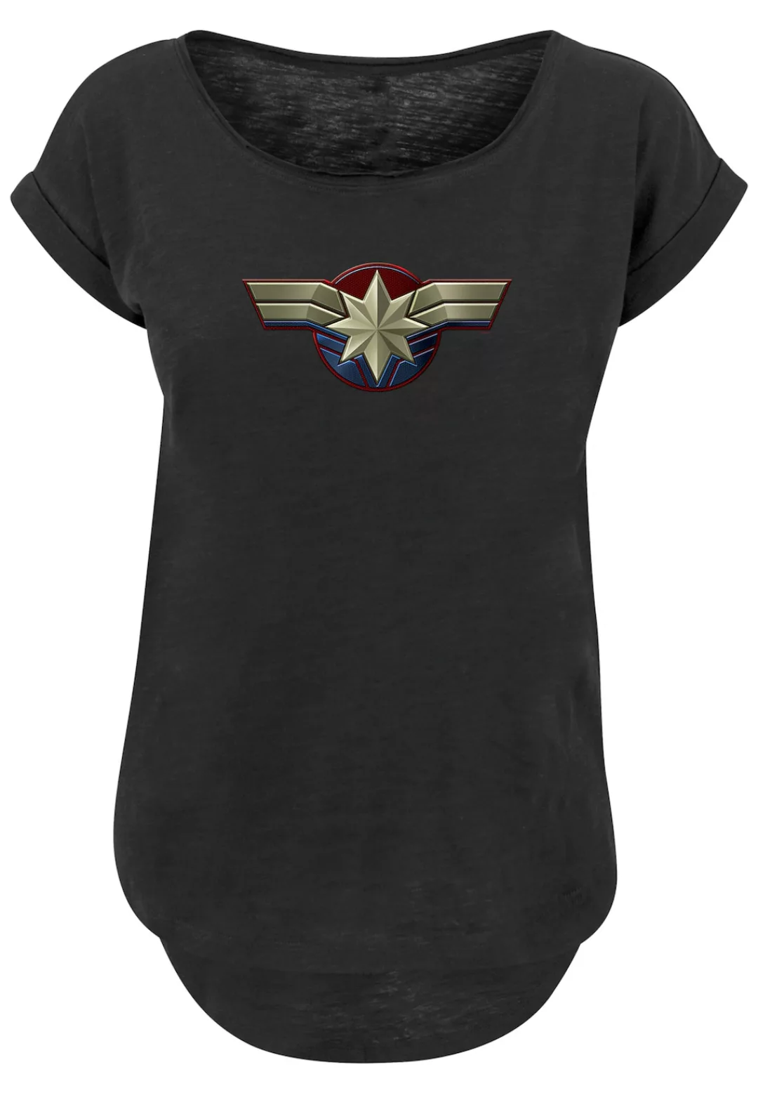 F4NT4STIC T-Shirt "Marvel Captain Marvel Chest Emblem", Print günstig online kaufen