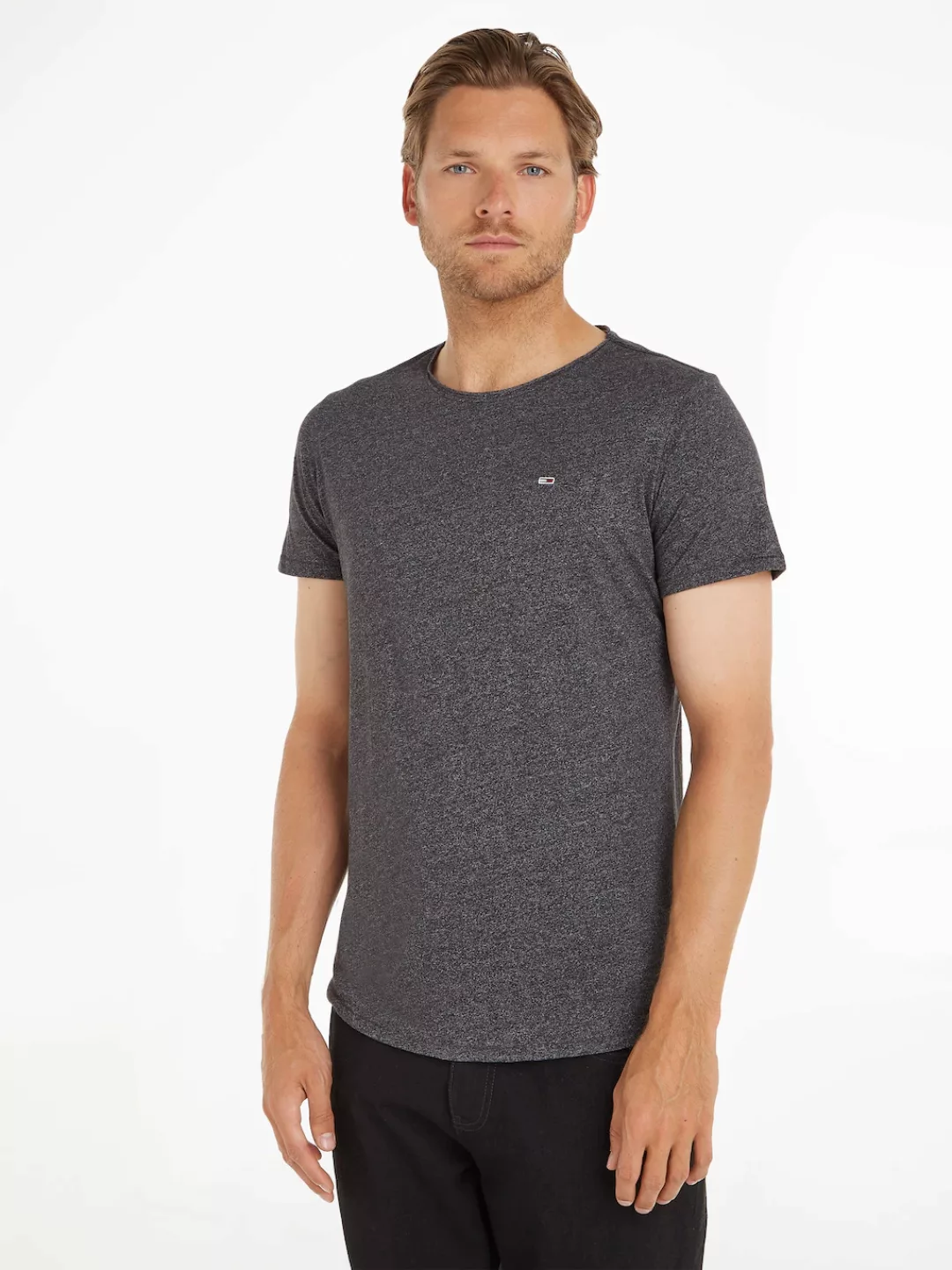 Tommy Jeans T-Shirt "TJM SLIM JASPE C NECK", Classics Slim Fit mit Markenla günstig online kaufen