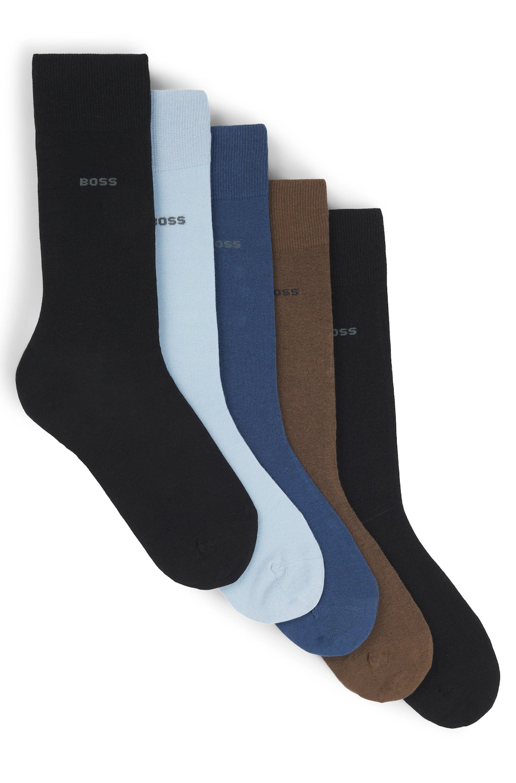 BOSS Businesssocken "5P RS Uni Col CC", (Packung, 5 Paar, 5er), mit BOSS Sc günstig online kaufen