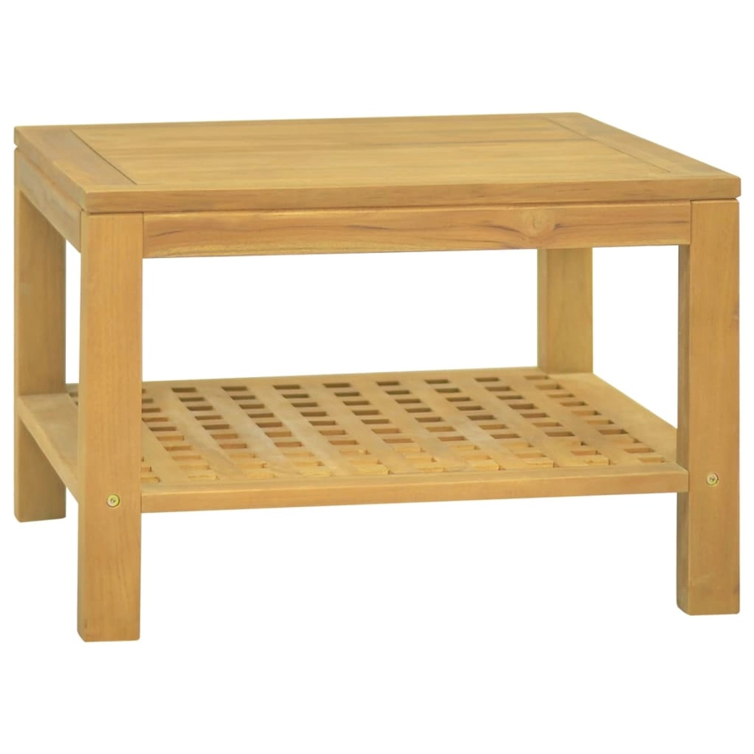 vidaXL Couchtisch 60x60x40 cm Massivholz Teak günstig online kaufen