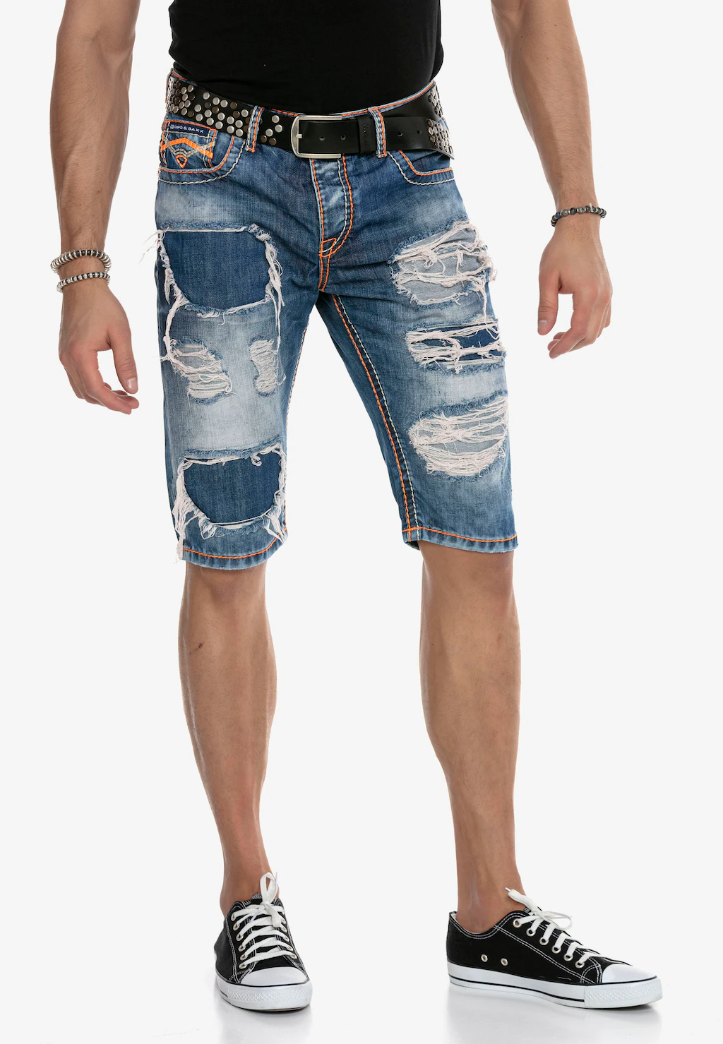 Cipo & Baxx Shorts, im Destroyed-Look günstig online kaufen