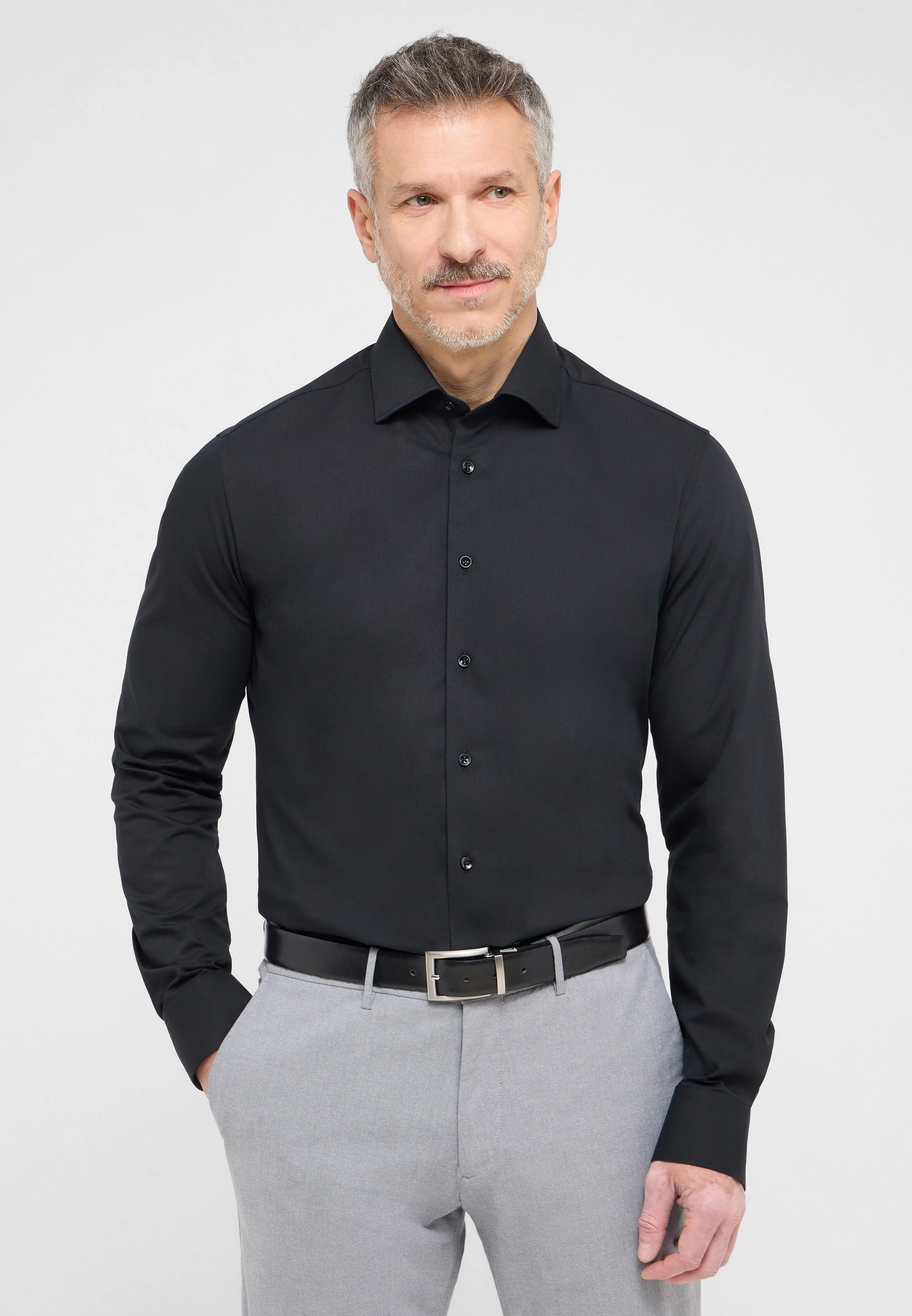 Eterna Langarmhemd "SLIM FIT" günstig online kaufen