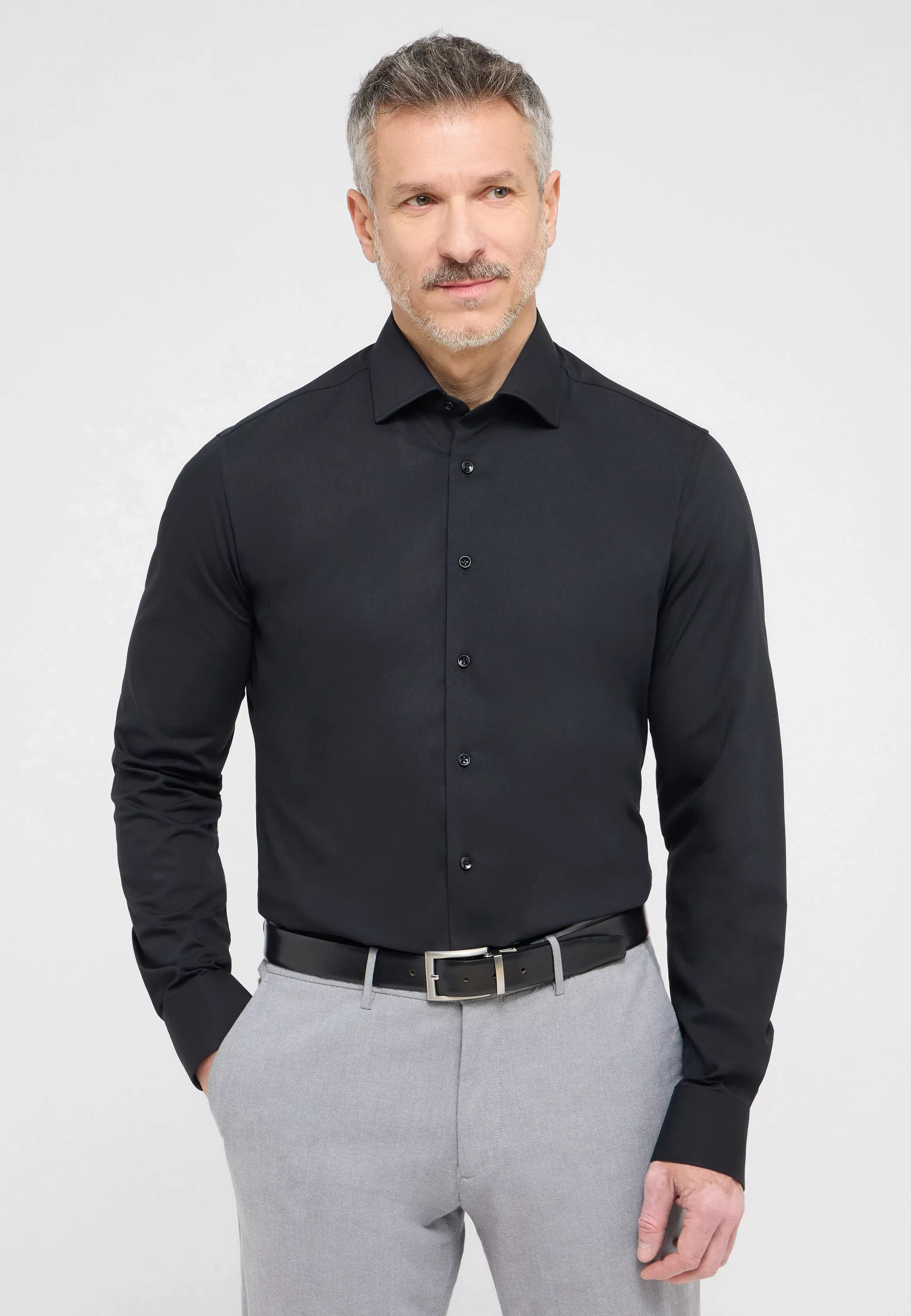 Eterna Langarmhemd "SLIM FIT", NON IRON (bügelfrei) günstig online kaufen