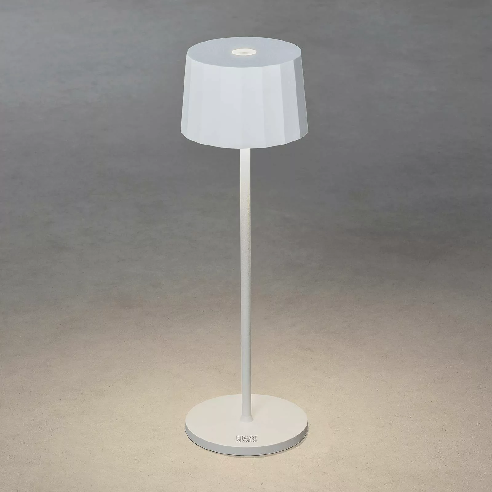 LED-Tischleuchte Positano für außen, weiß günstig online kaufen