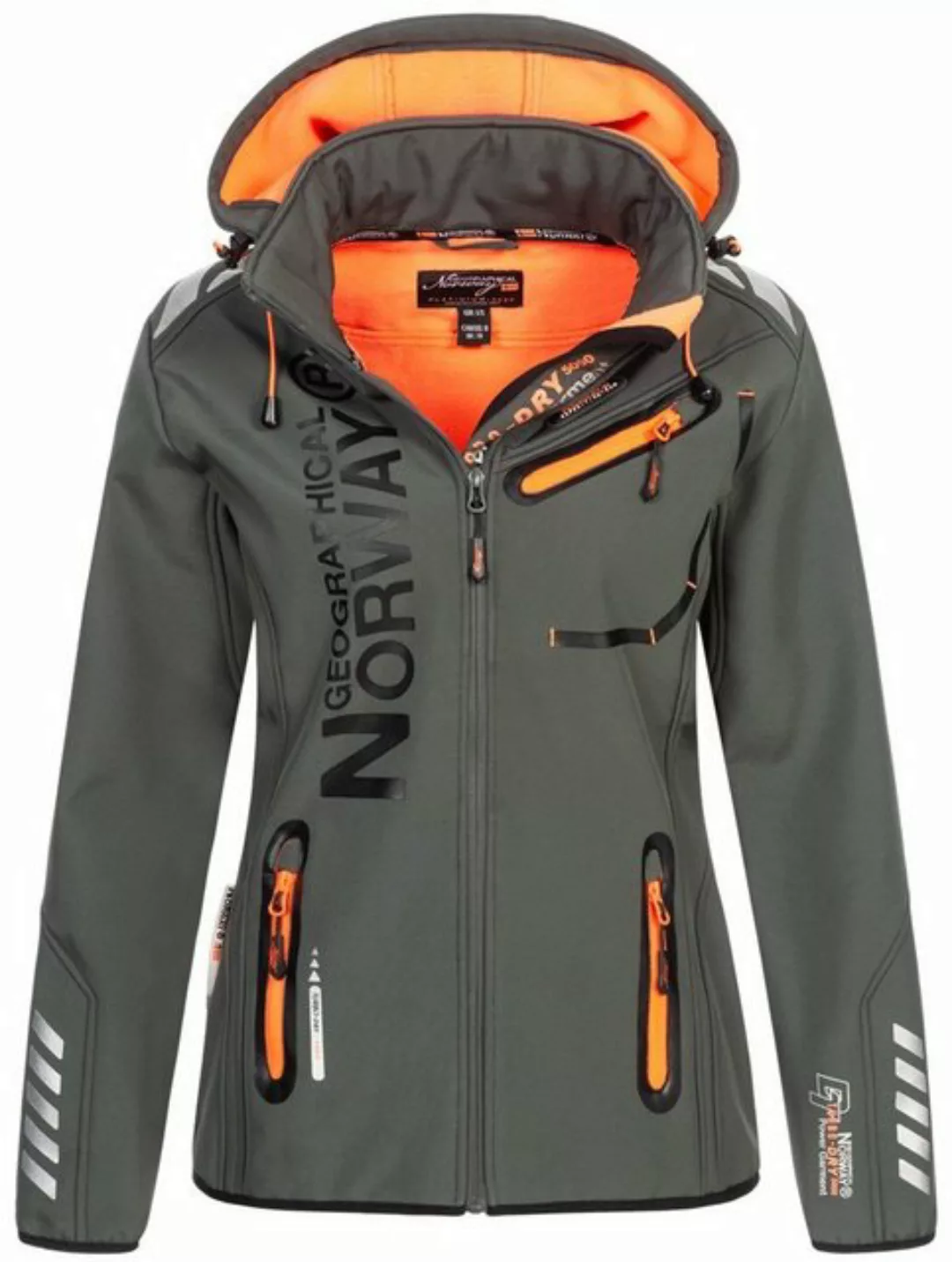 Geographical Norway Softshelljacke Damen Softshelljacke Übergangsjacke Früh günstig online kaufen