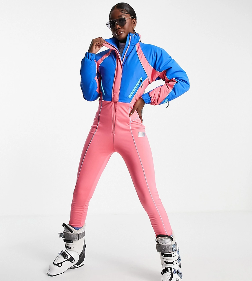 ASOS 4505 Tall – Skioverall im Stil der 80er-Rosa günstig online kaufen