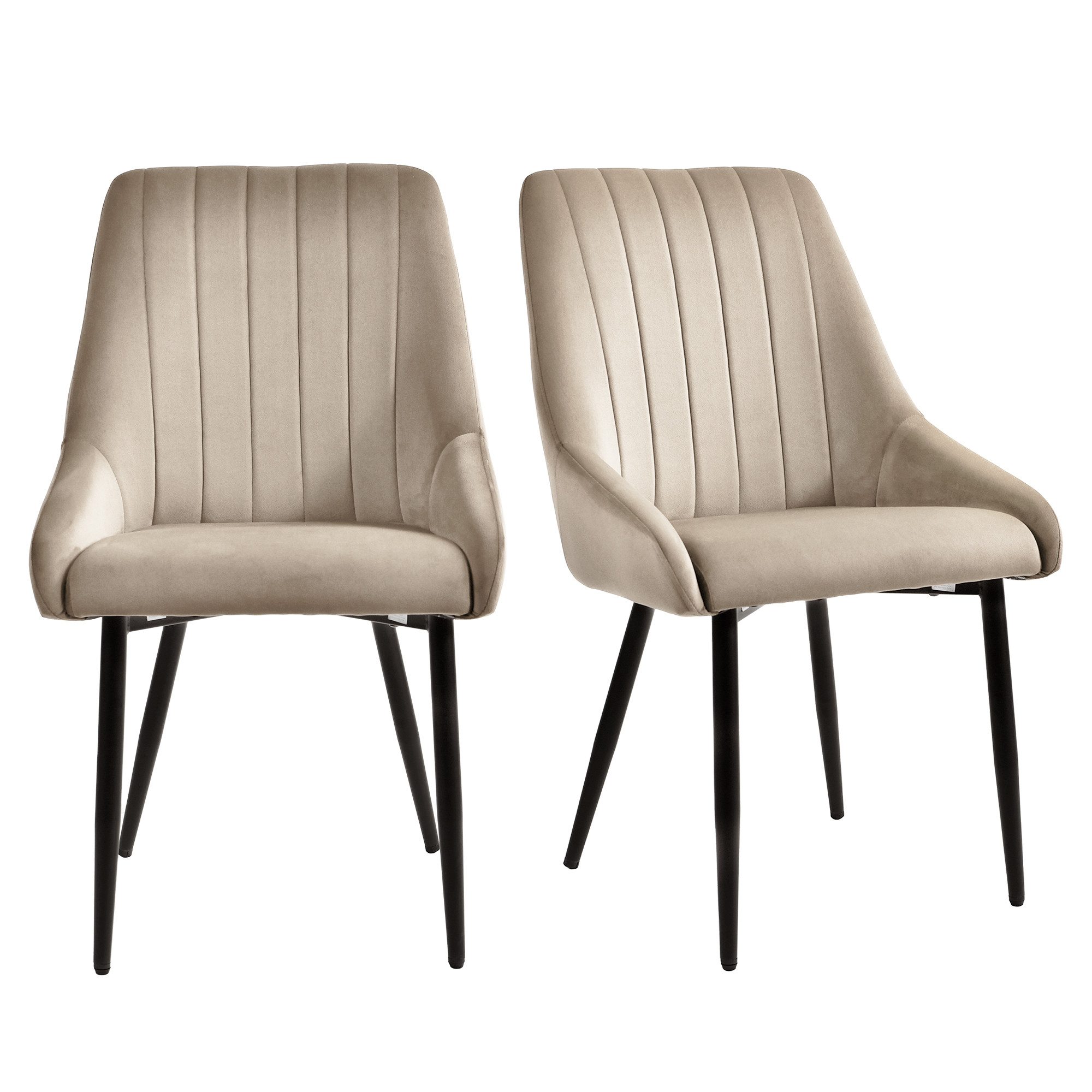 Duhome Esszimmerstuhl, 2er Set Esszimmerstuhl Polsterstuhl günstig online kaufen