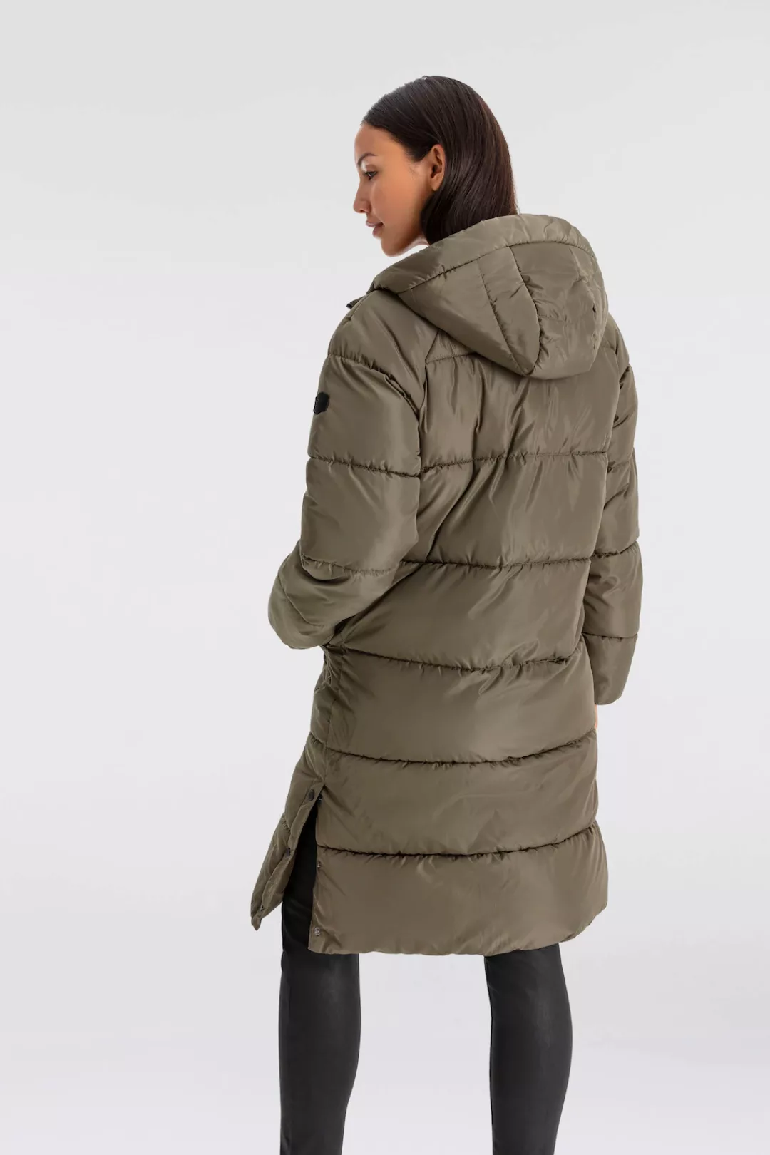 ONLY Steppmantel "ONLAMAND LONG PUFFER COAT CS OTW", mit Kapuze und praktis günstig online kaufen