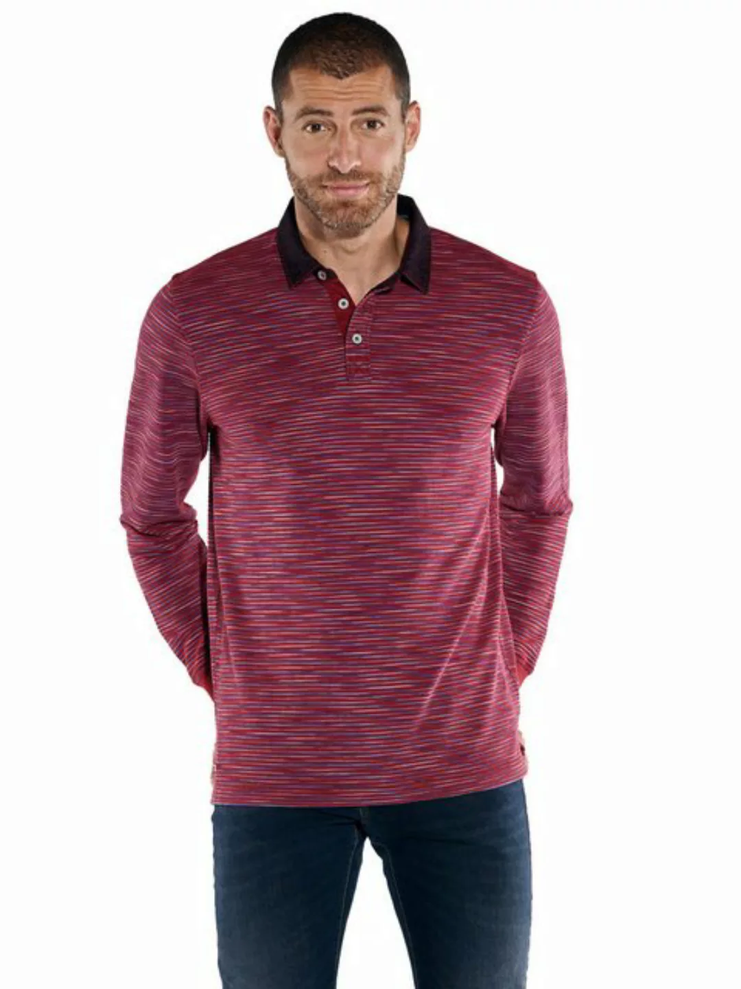 Engbers Langarm-Poloshirt Polo-Shirt regular günstig online kaufen