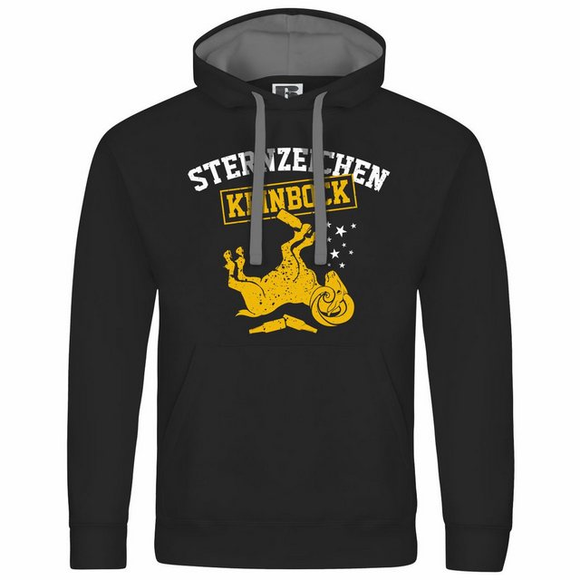 deinshirt Kapuzenpullover Herren Kapuzenpullover Sternzeichen KEIN BOCK Mit günstig online kaufen