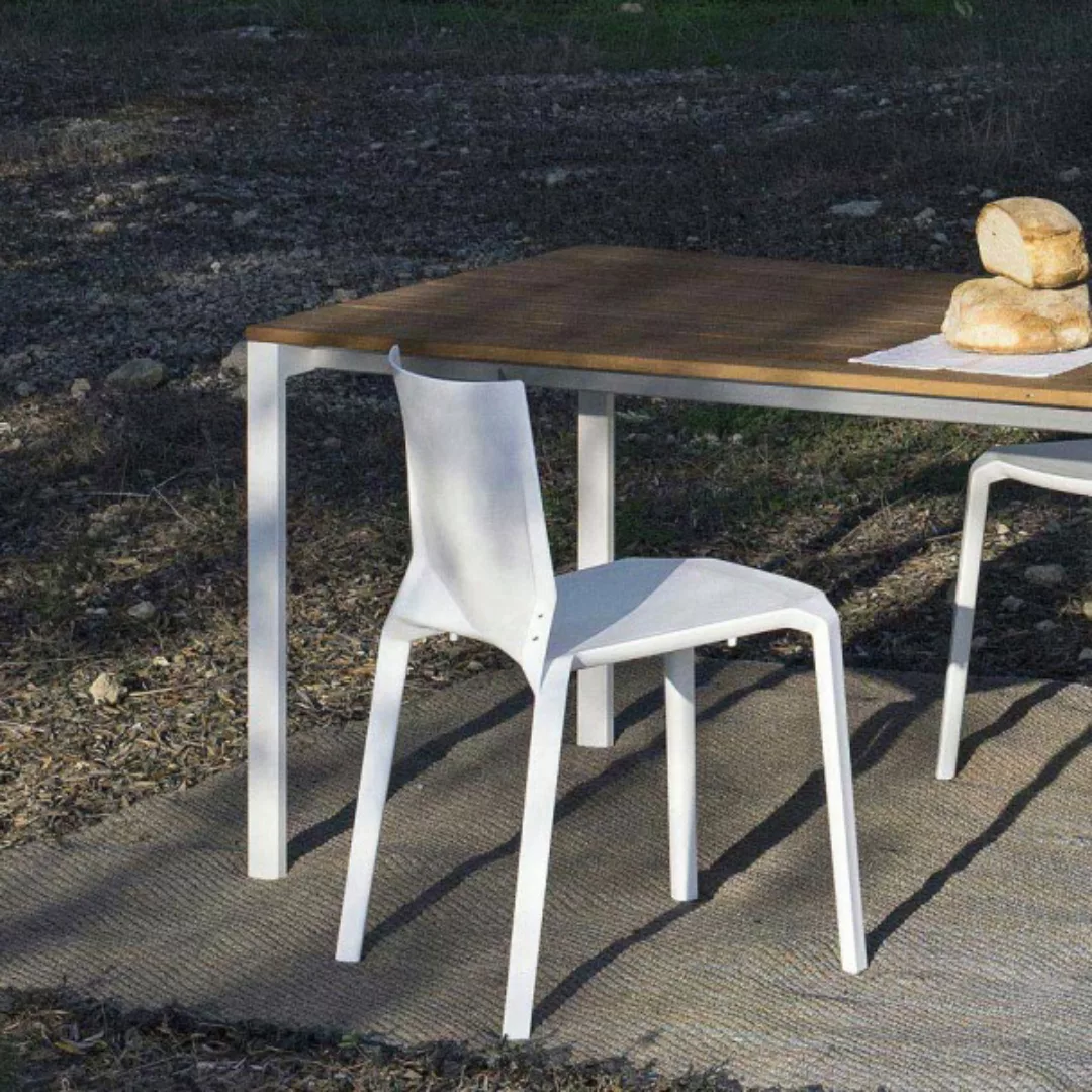 Kristalia PLANA stapelbarer Stuhl In/Outdoor (4 Stück) günstig online kaufen