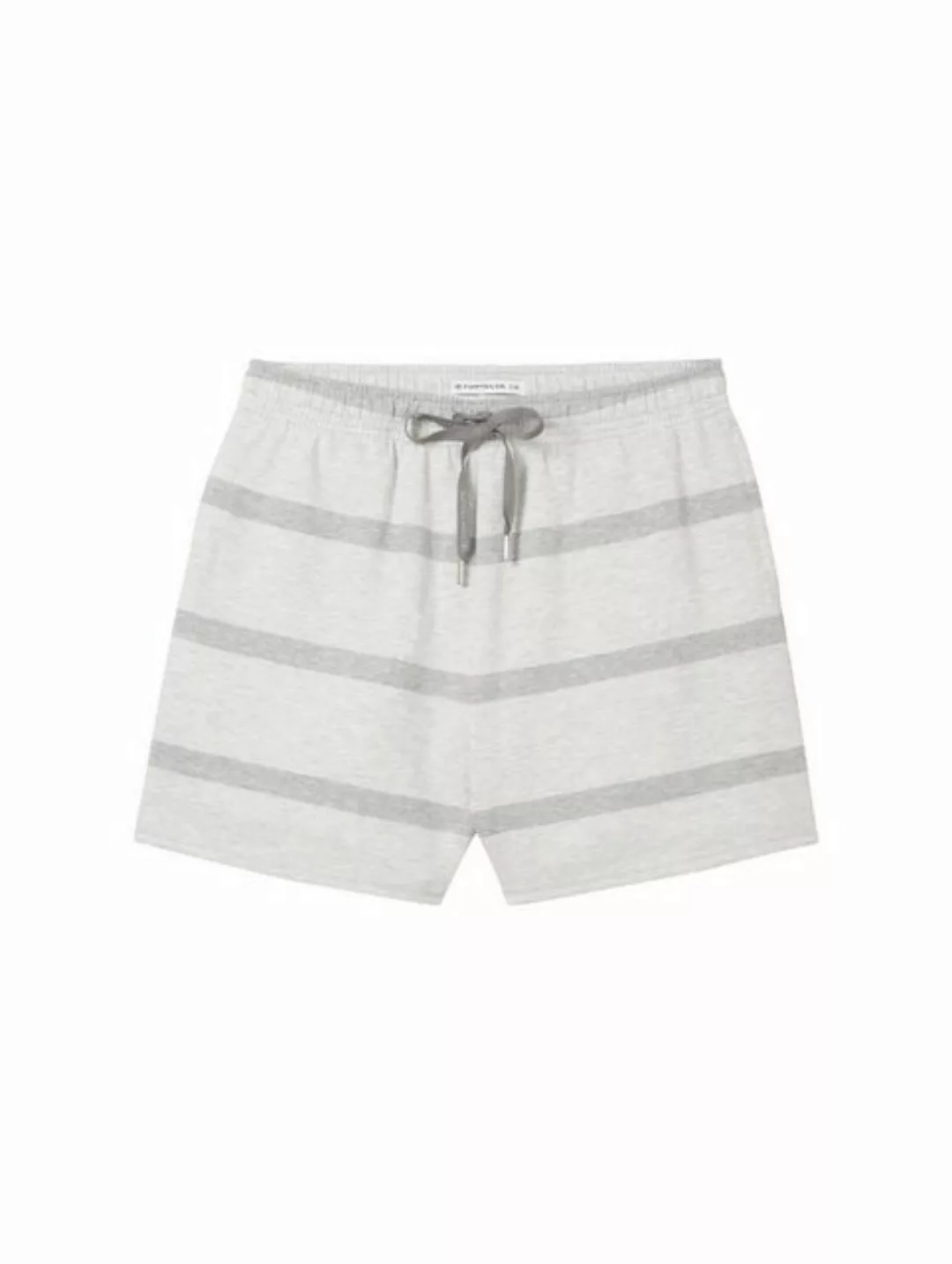 TOM TAILOR Sweatshorts mit melierter und gestreifter Optik günstig online kaufen