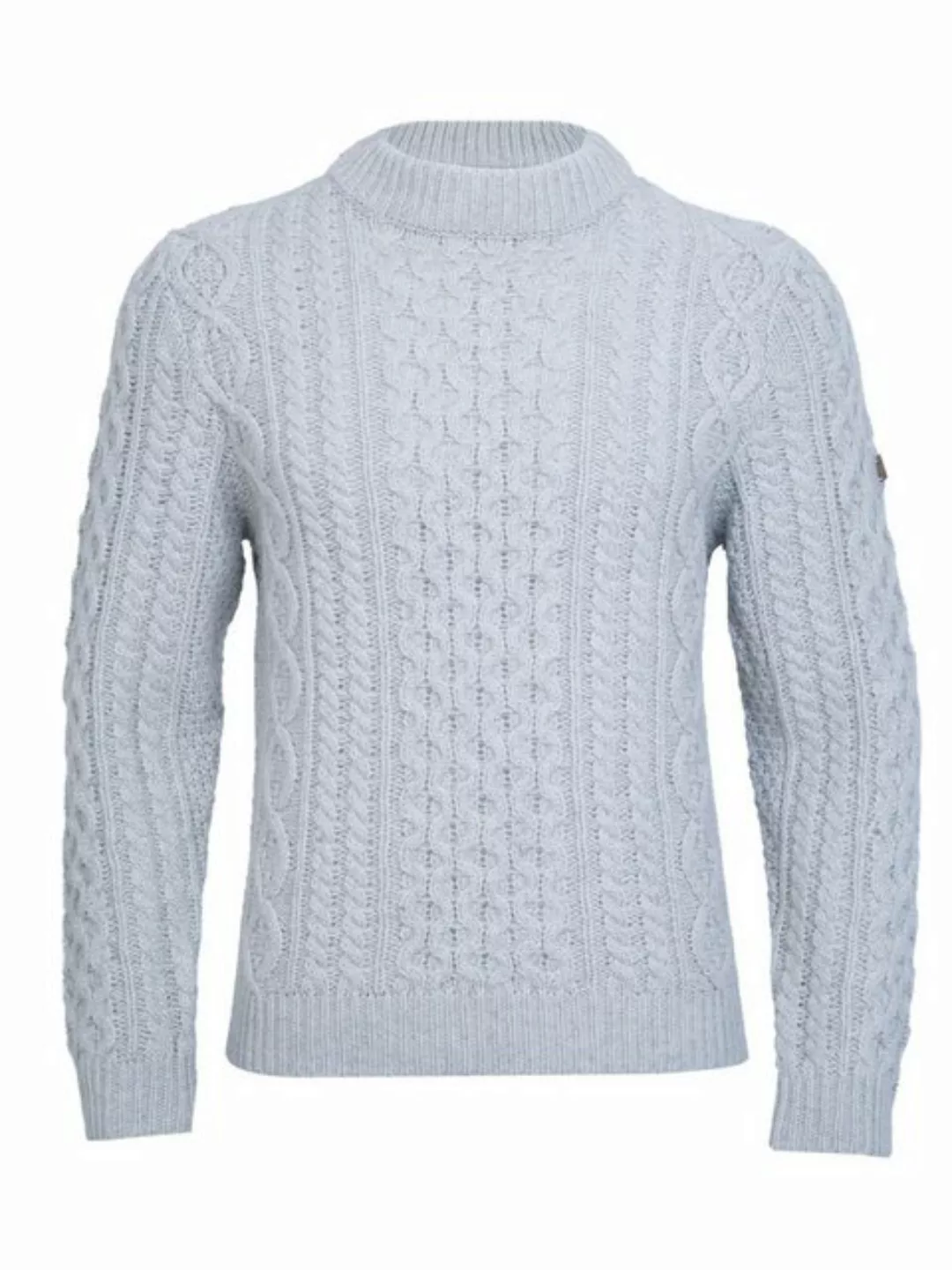 Schietwetter Strickpullover Herren Zopfmuster Sterling (1-tlg) günstig online kaufen