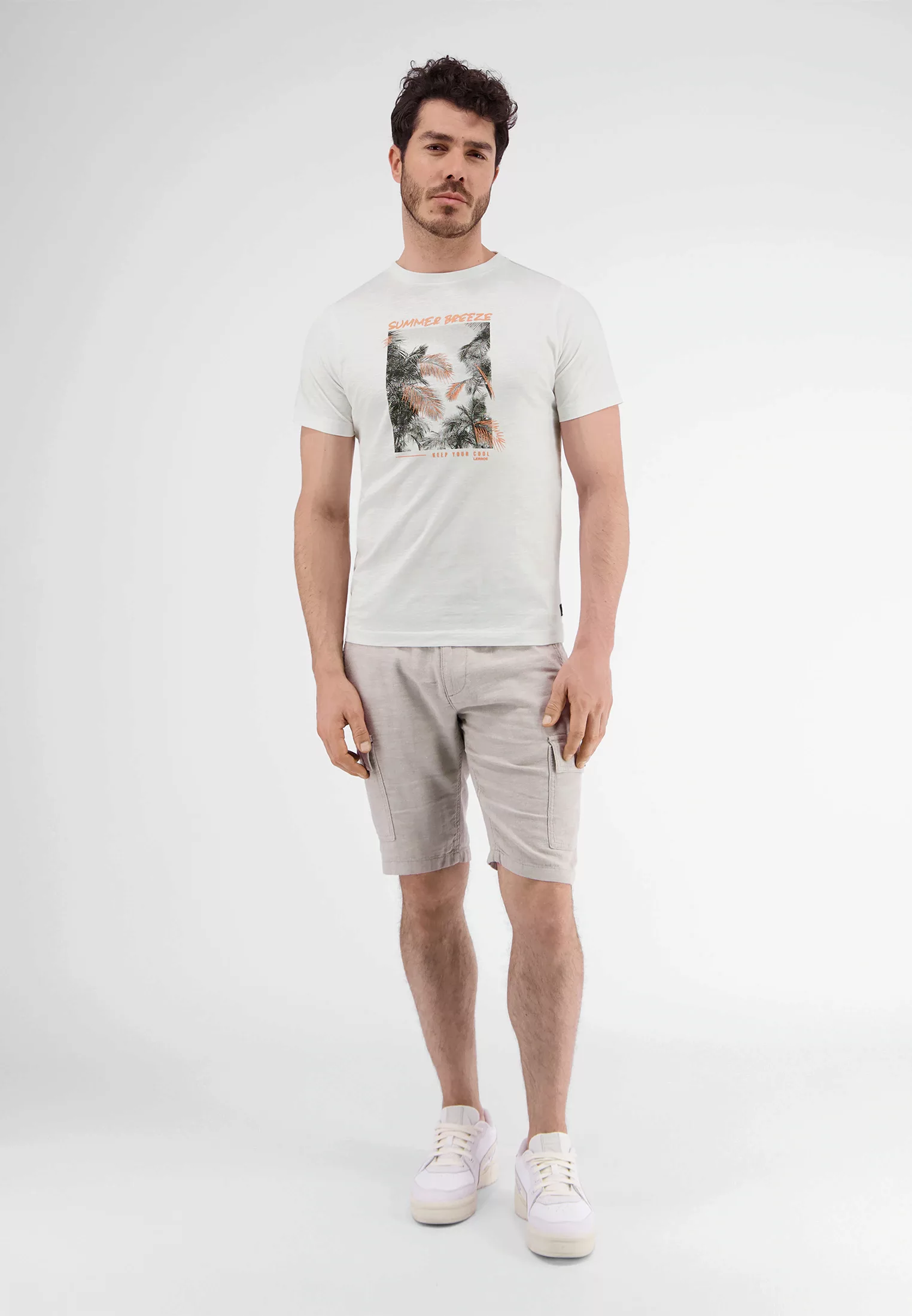 LERROS T-Shirt "LERROS T-Shirt mit Fotoprint" günstig online kaufen