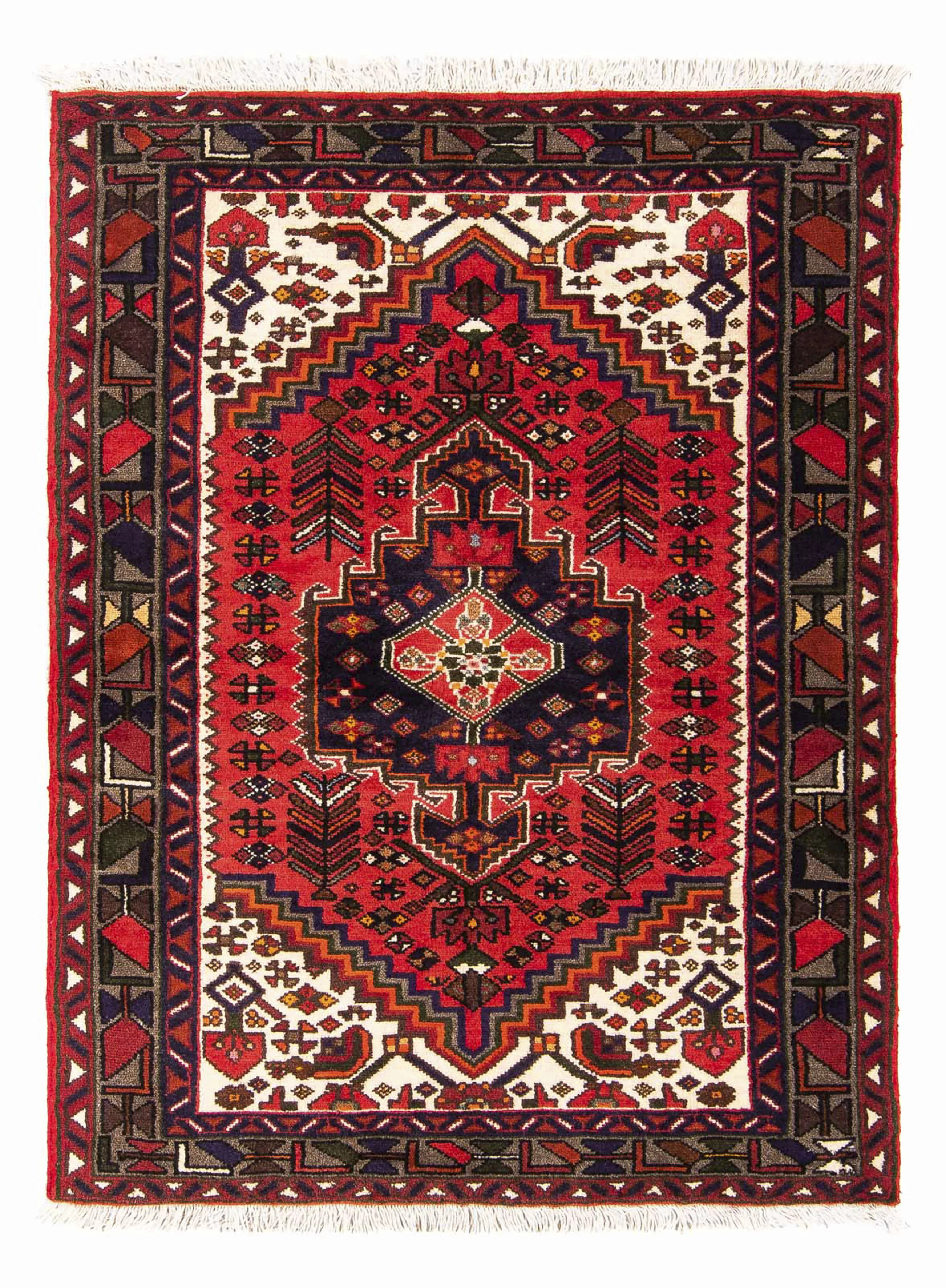 morgenland Orientteppich »Perser - Nomadic - 148 x 96 cm - dunkelrot«, rech günstig online kaufen