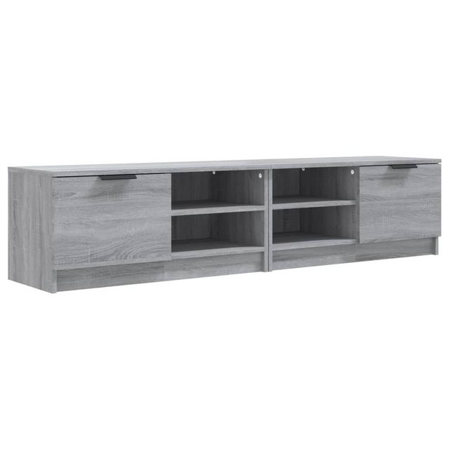 furnicato TV-Schrank TV-Schränke 2 Stk. Grau Sonoma 80x35x36,5 cm Holzwerks günstig online kaufen