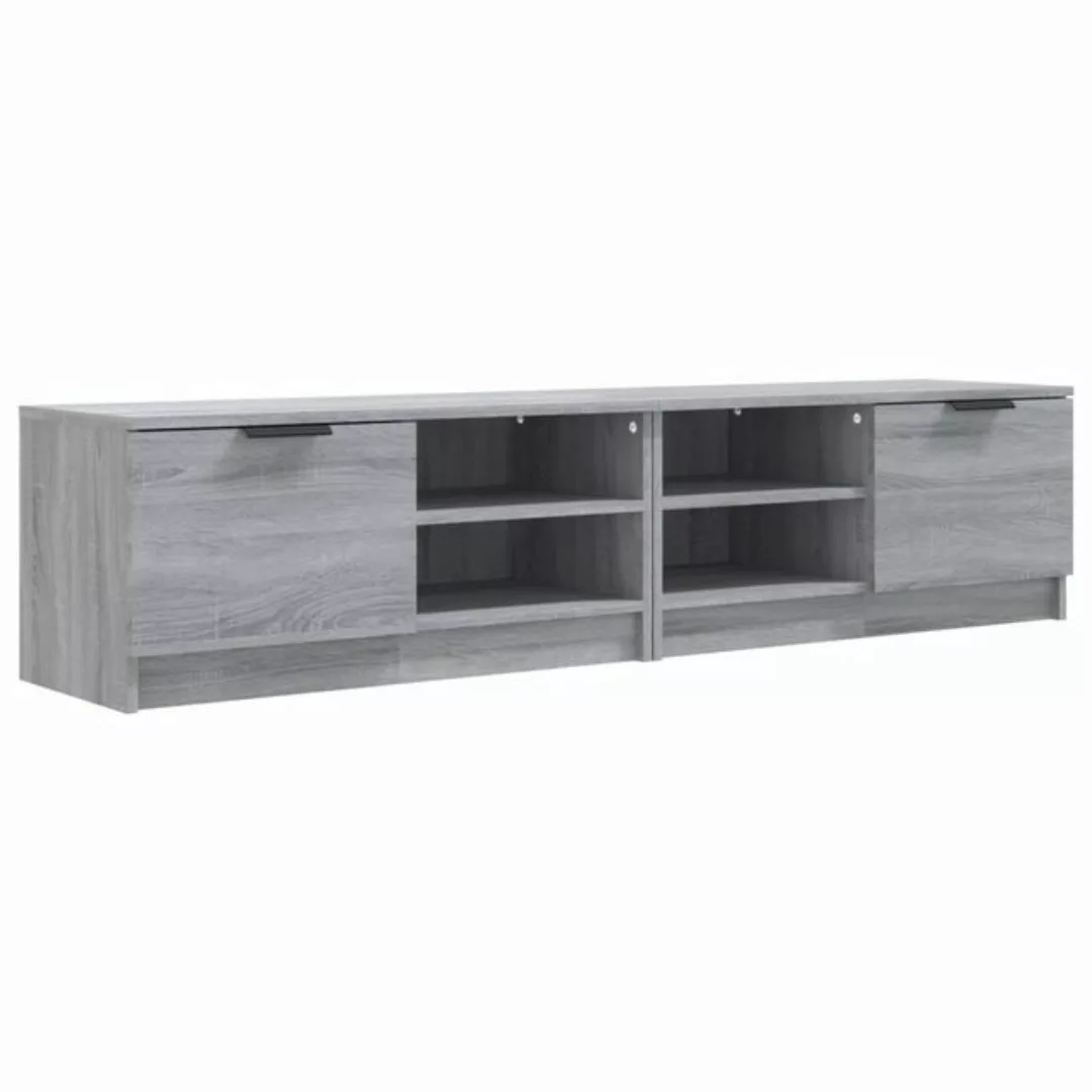 vidaXL TV-Schrank TV-Schränke 2 Stk. Grau Sonoma 80x35x36,5 cm Holzwerkstof günstig online kaufen