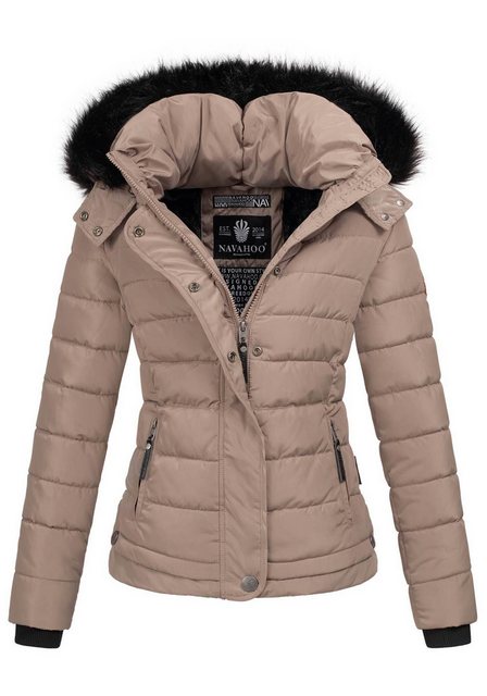 Navahoo Steppjacke Chloe hochwertige Winterjacke mit abnehmbarer Kapuze günstig online kaufen