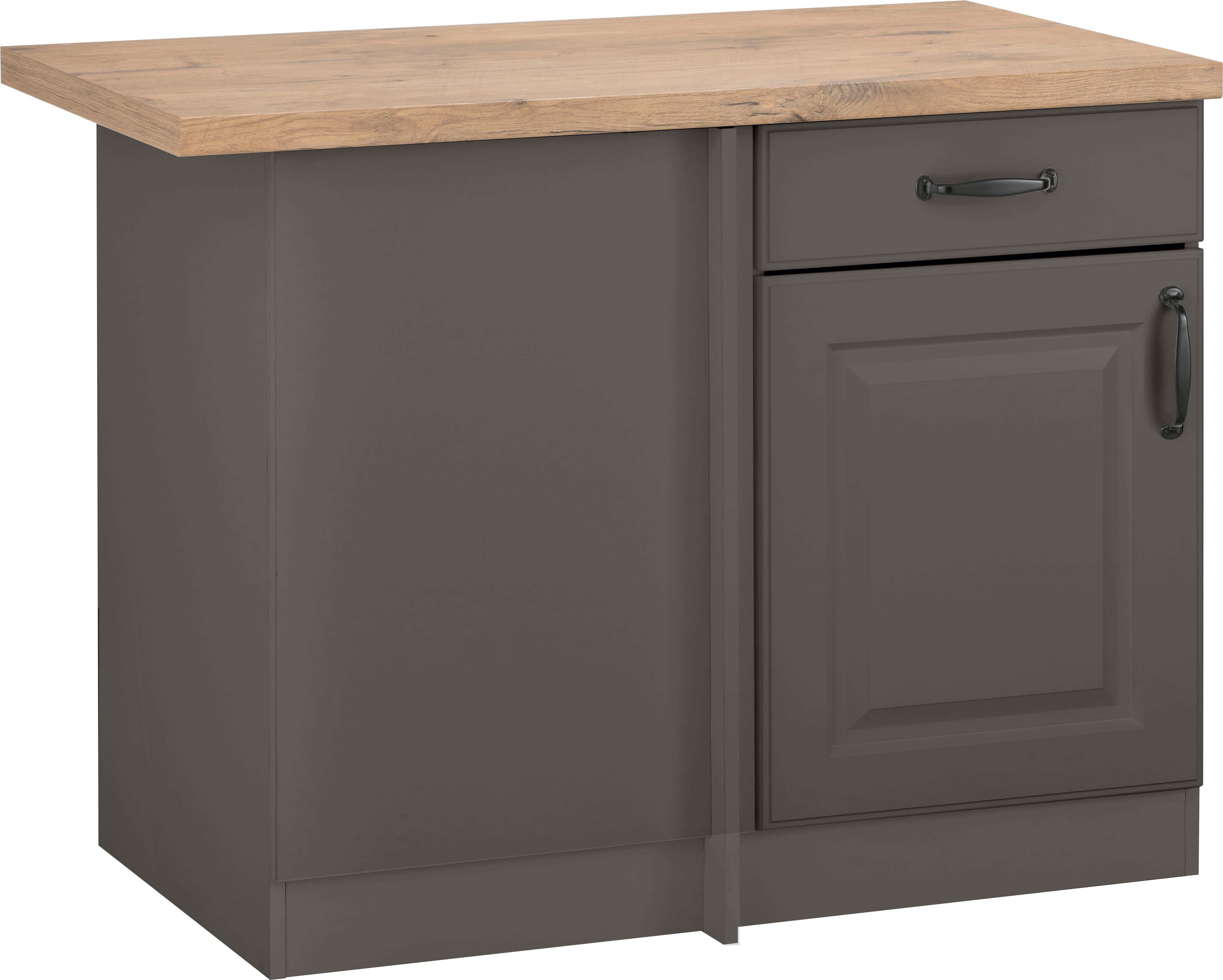 wiho Küchen Eckunterschrank "Erla", 110 cm breit mit Kassettenfront günstig online kaufen