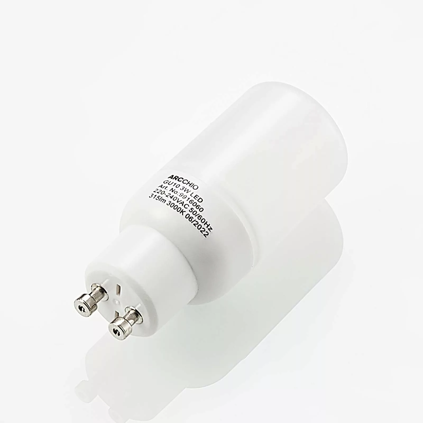 Arcchio LED-Röhrenlampe GU10 3W 3.000K 3er-Set günstig online kaufen