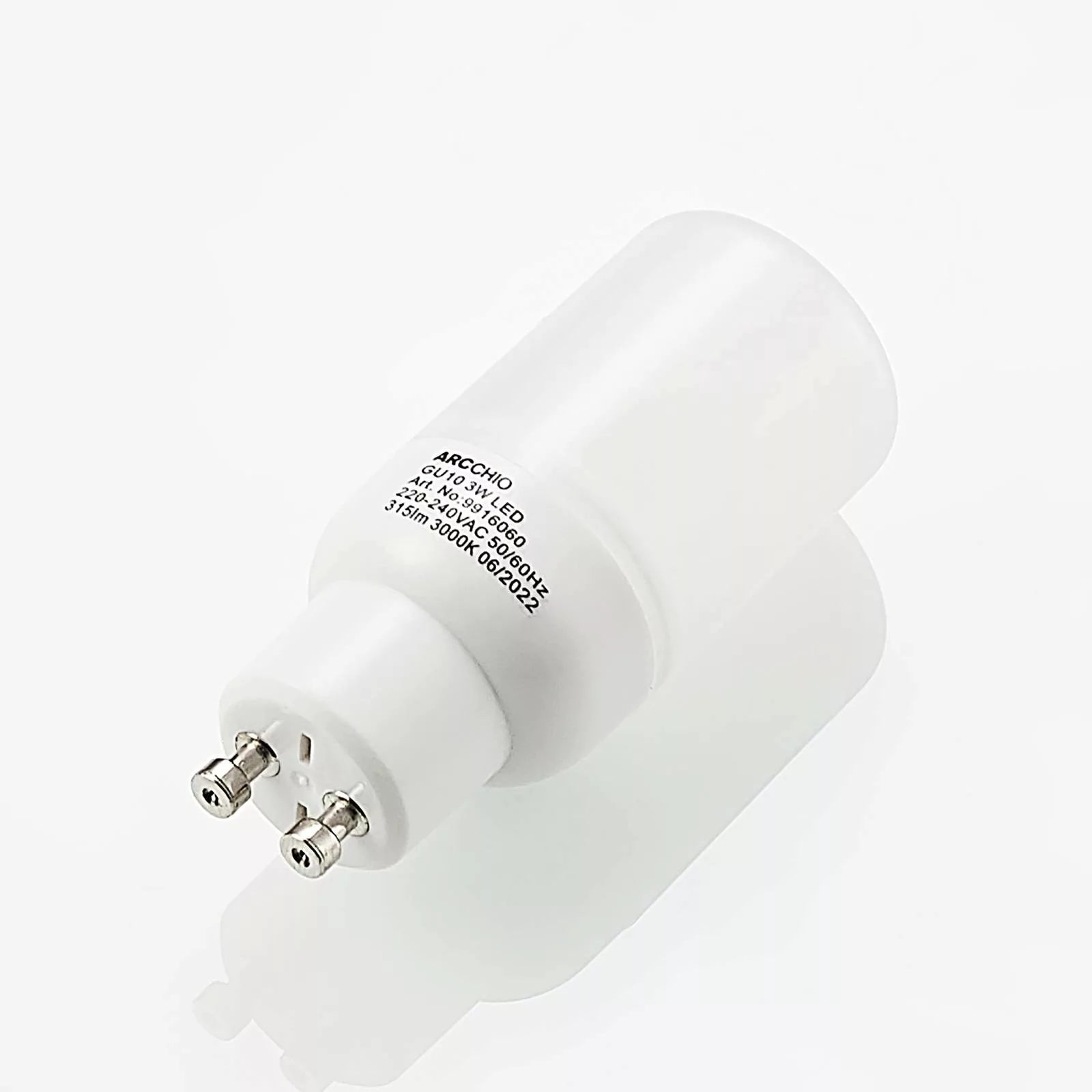 Arcchio LED-Röhrenlampe GU10 3W 3.000K 2er-Set günstig online kaufen