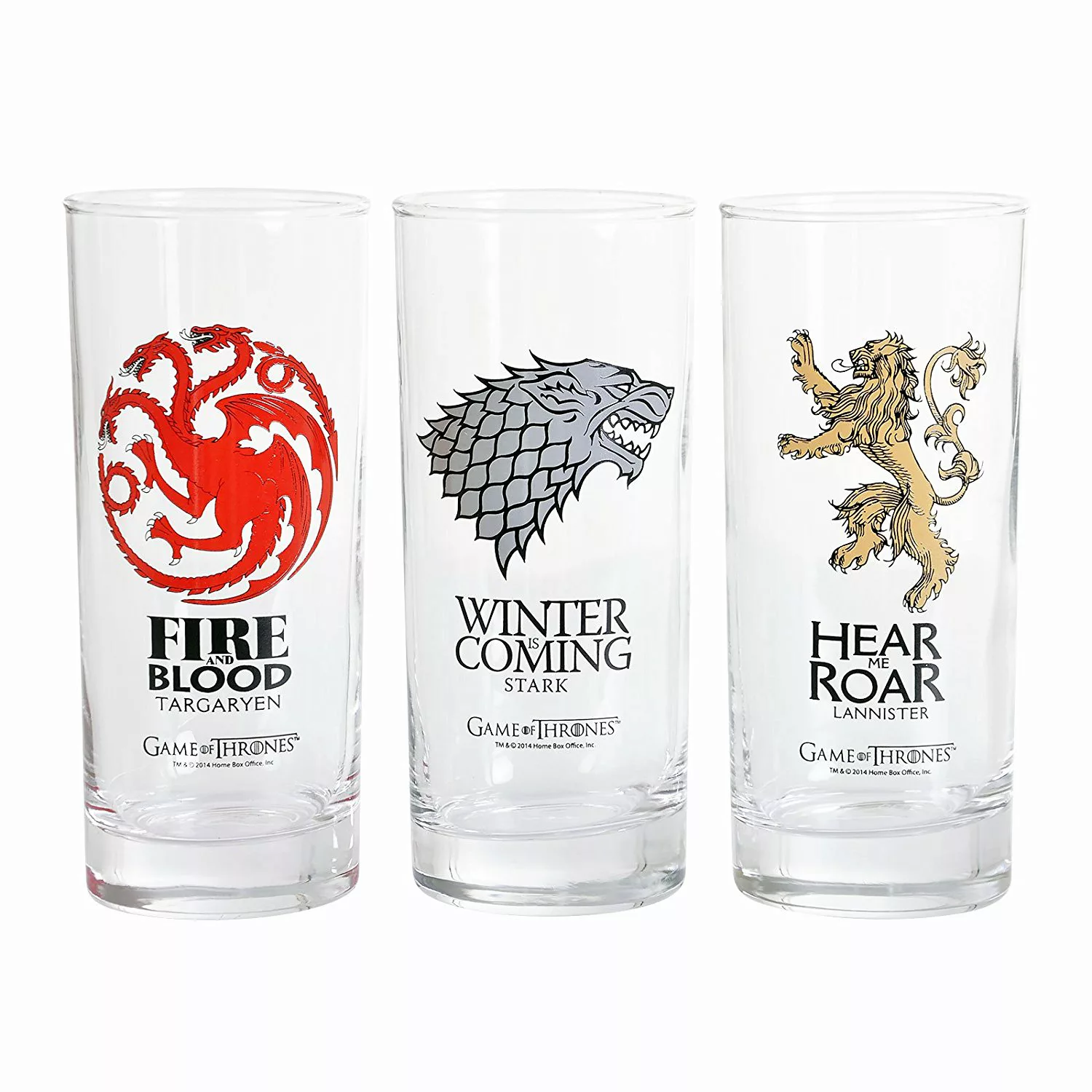 Game Of Thrones - 3er Gläser Set günstig online kaufen