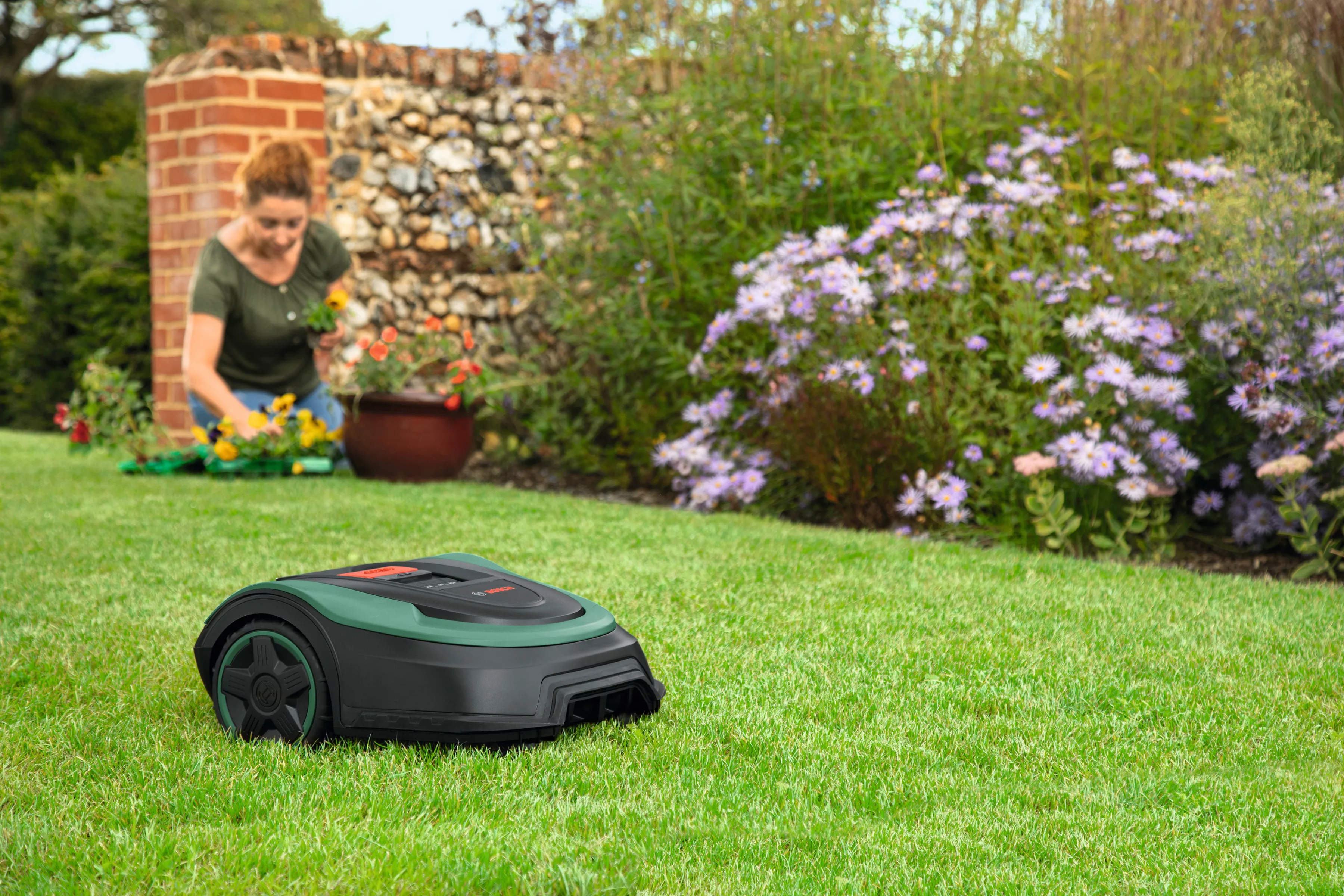 Bosch Home & Garden Rasenmähroboter "Indego S 500", inklusive Akku und Lade günstig online kaufen