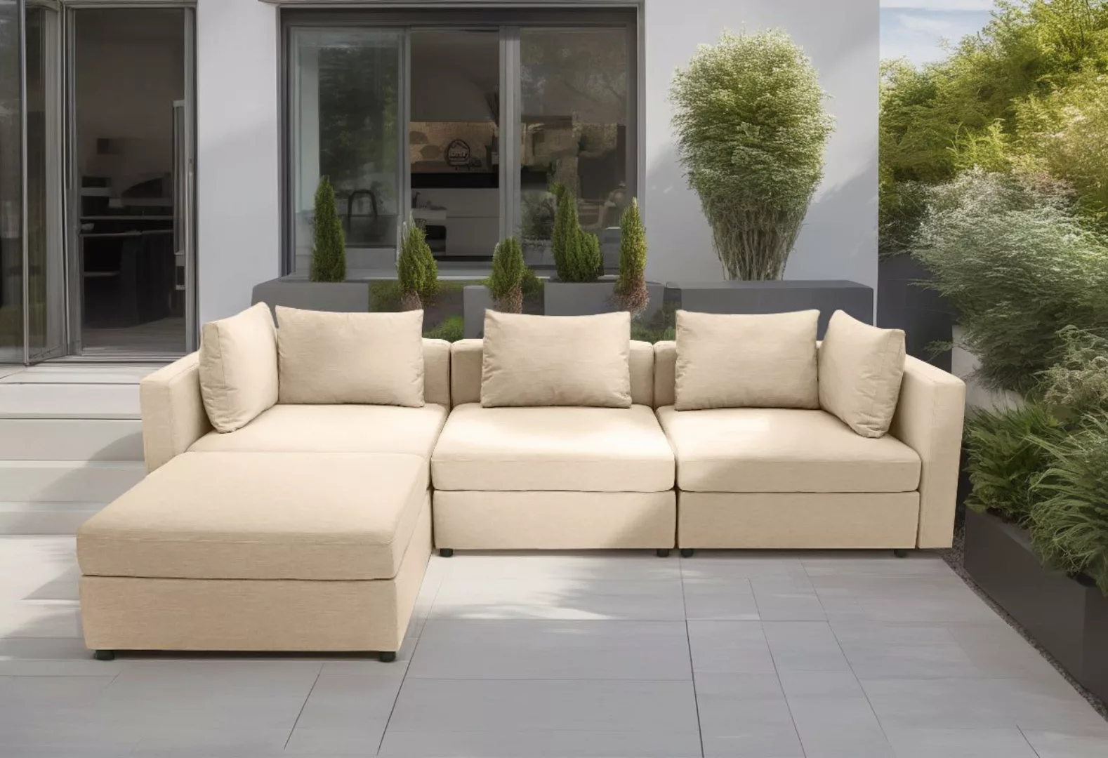 DOMO collection Sofa-Eckelement Solskin, individuell erweiterbar/kombinierb günstig online kaufen