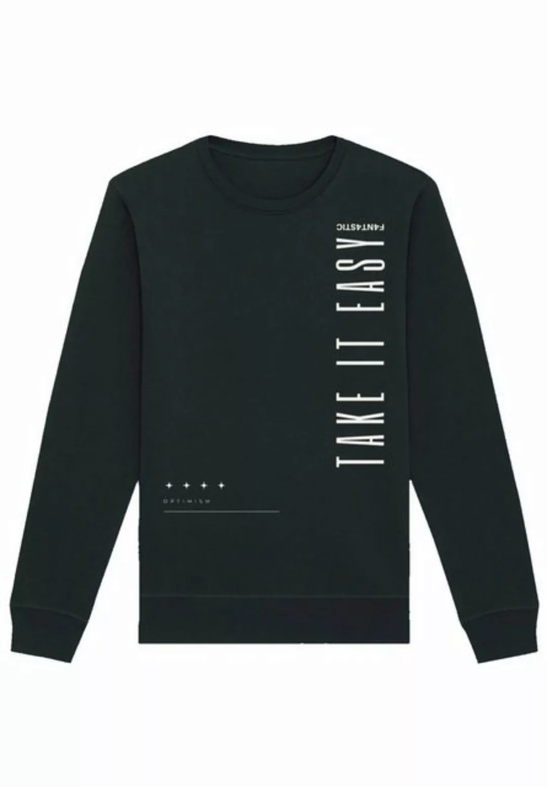 F4NT4STIC Sweatshirt Take It Easy Print günstig online kaufen