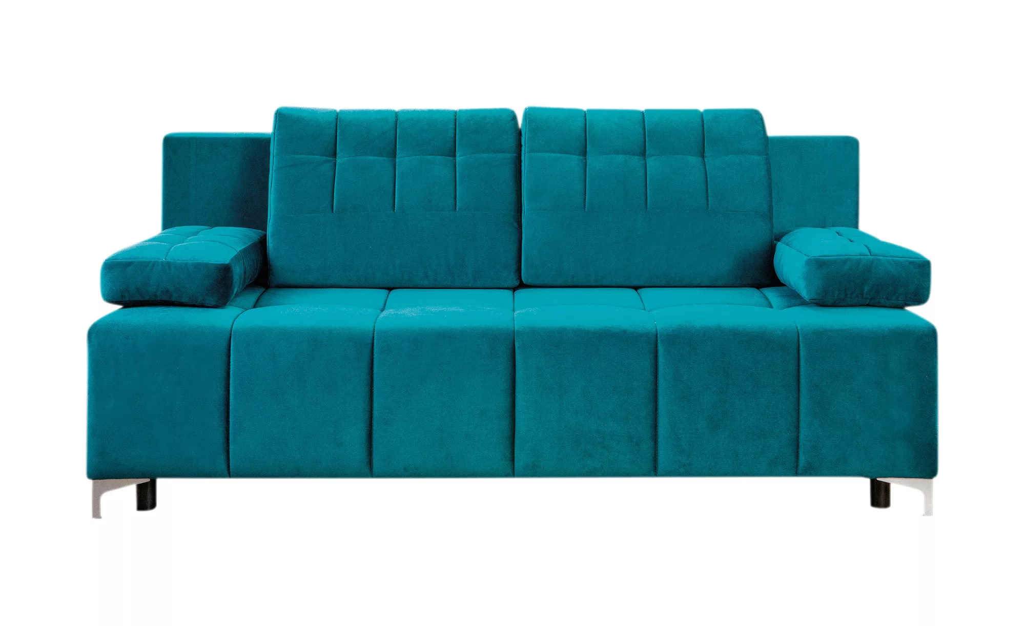 Doppelliegesofa  Cosinus - türkis/petrol - 202 cm - 97 cm - 103 cm - Sconto günstig online kaufen