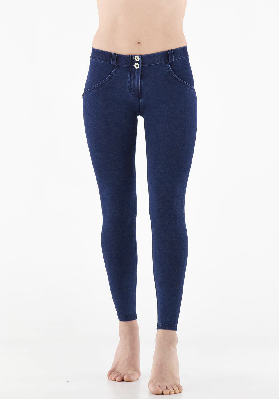 Freddy Jeggings WR.UP® Damen Push-Up Jeans Regular Waist Super Skinny - Sch günstig online kaufen