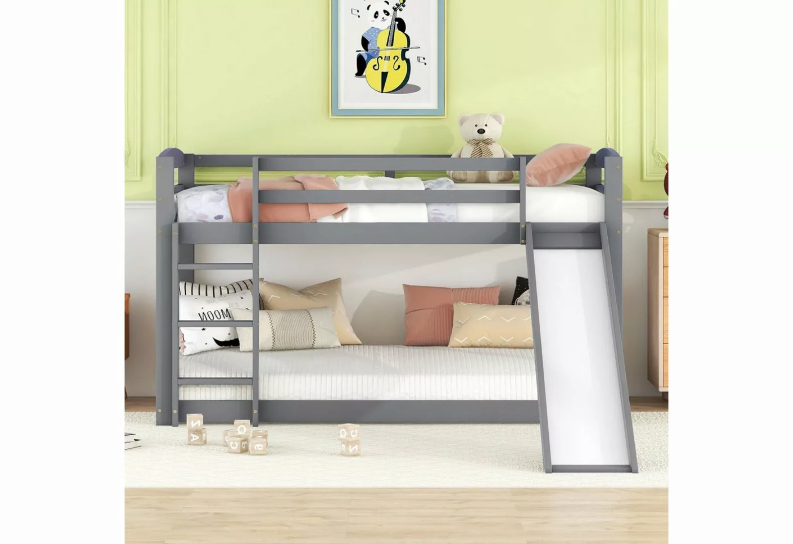 HAUSS SPLOE Kinderbett Etagenbett für Kinder Kinderbett Hochbett (90x200cm, günstig online kaufen