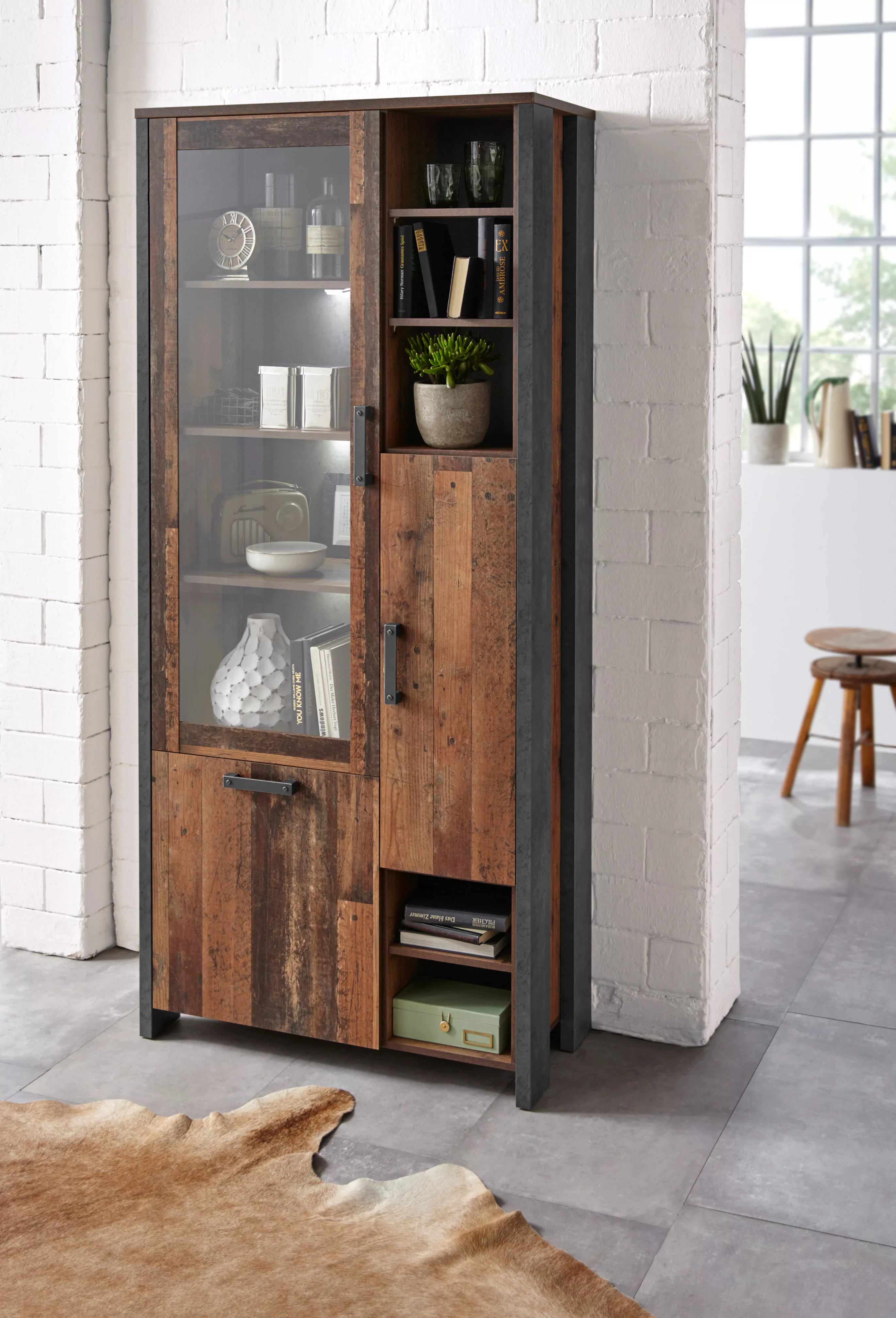 FORTE Highboard "Clif", Höhe 205 cm günstig online kaufen