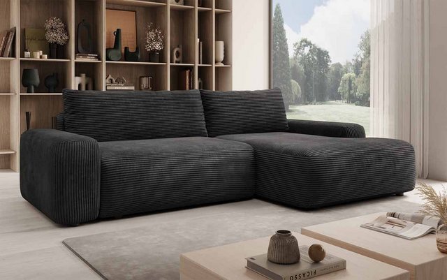 Luxusbetten24 Schlafsofa Designer Sofa Luma, mit Stauraum und Schlaffunktio günstig online kaufen