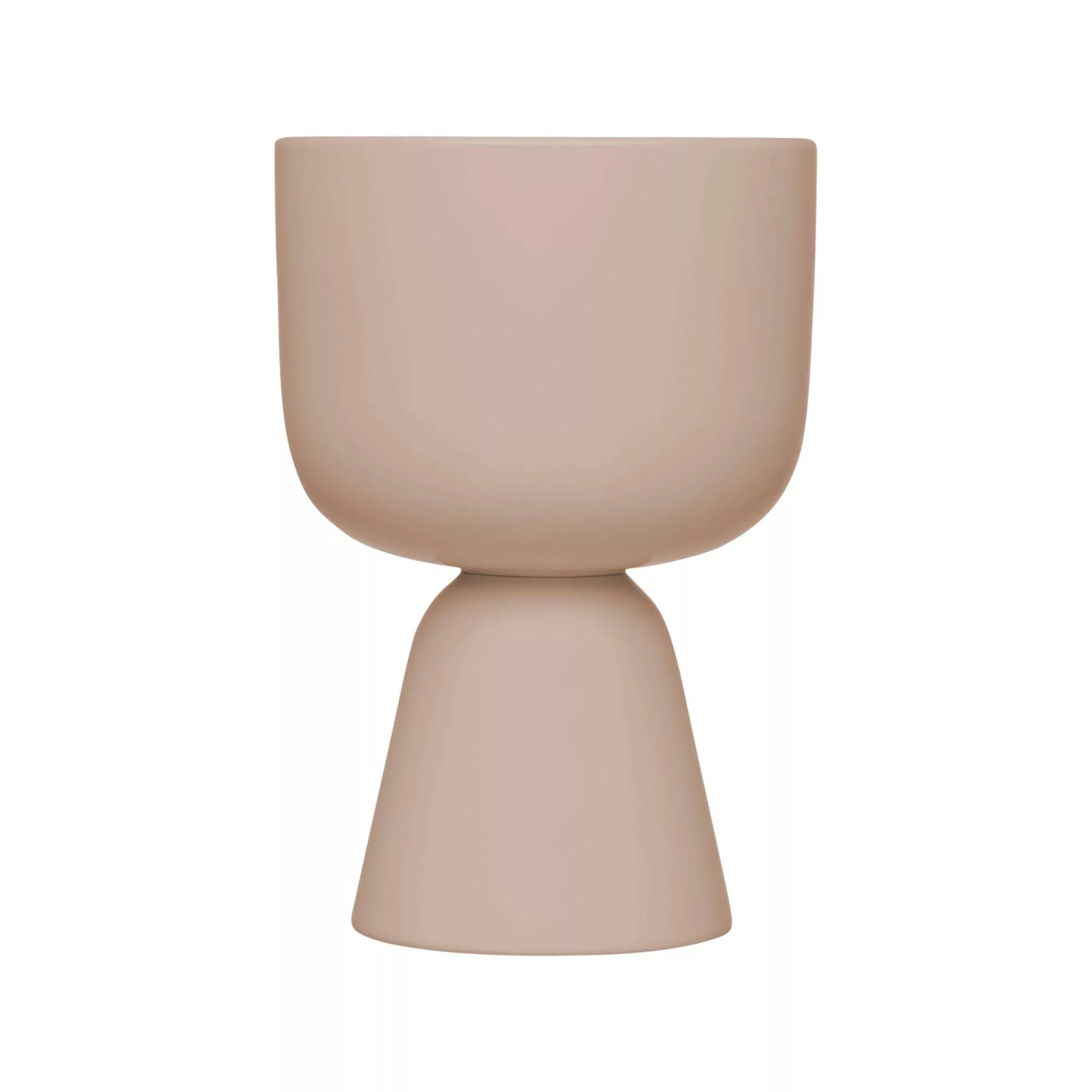 Blumentopf Nappula keramik beige / Ø 23 x H 15,5 cm - Iittala - Beige günstig online kaufen