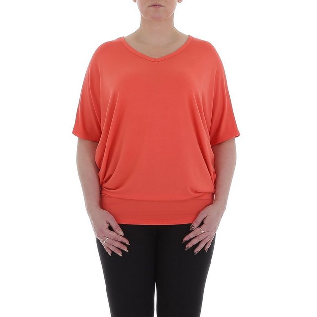 Ital-Design T-Shirt Damen Freizeit (85915845) T-Shirt in Coral günstig online kaufen